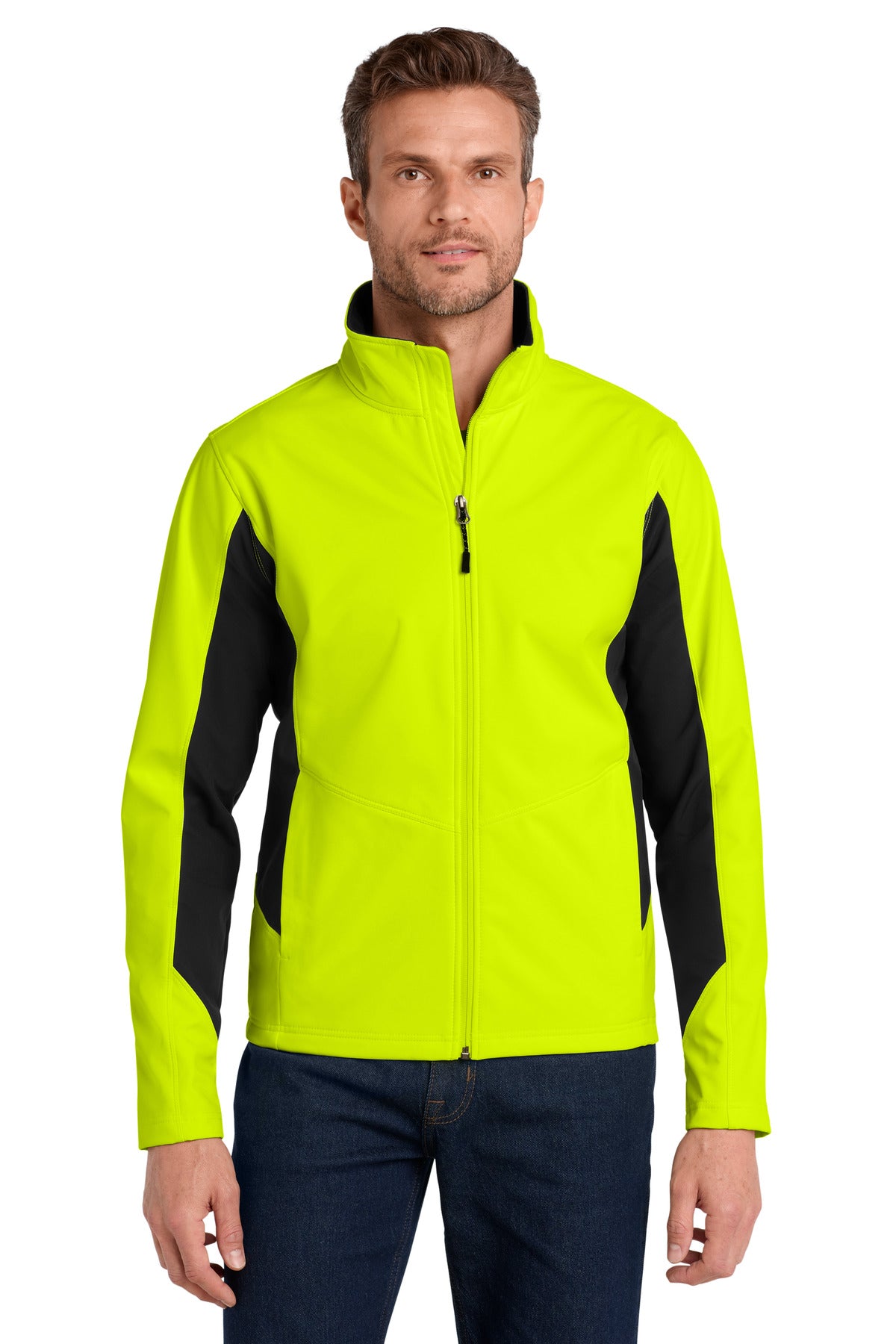 Port Authority?? Core Colorblock Soft Shell Jacket. J318