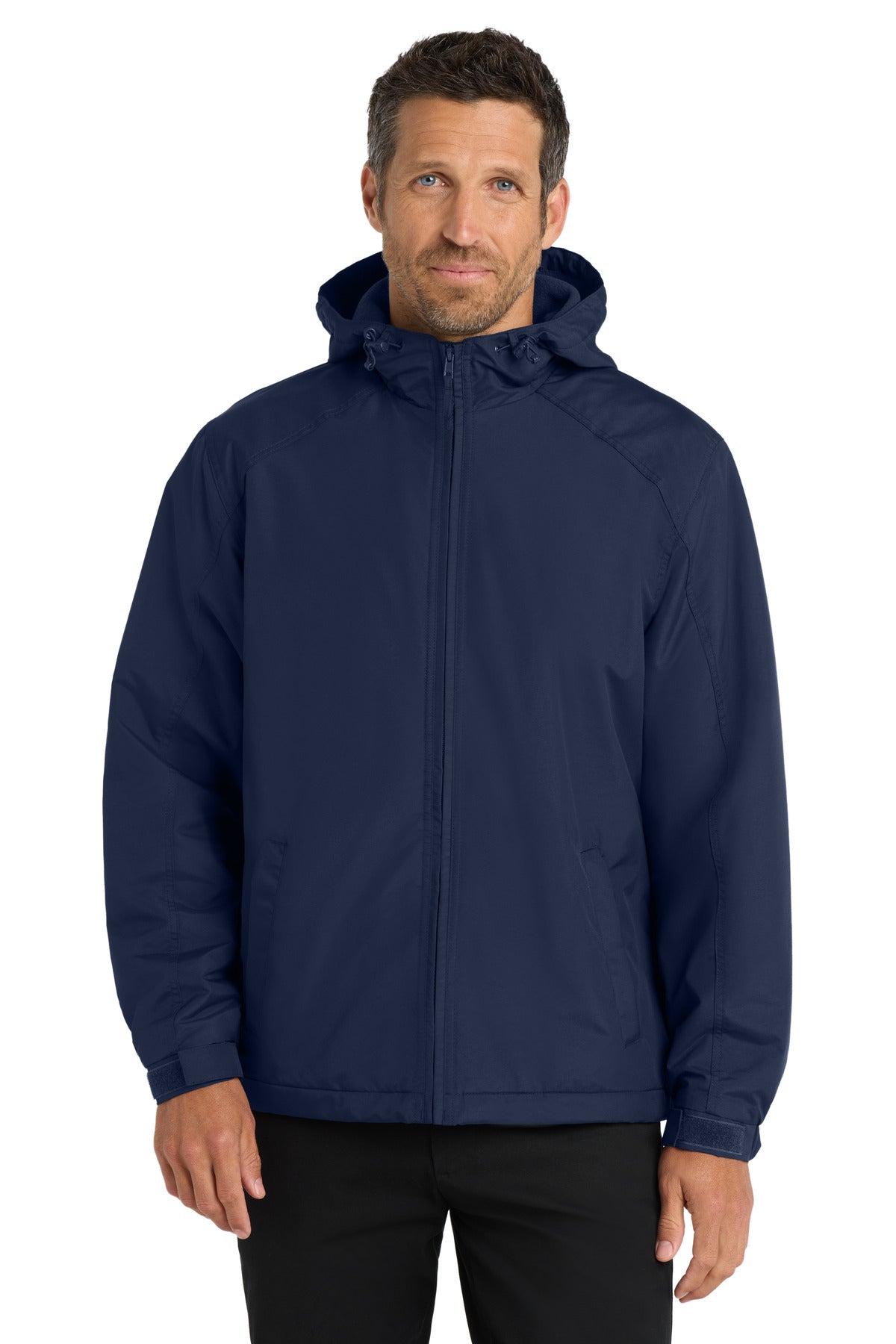 Port Authority?? Hooded Charger Jacket. J327