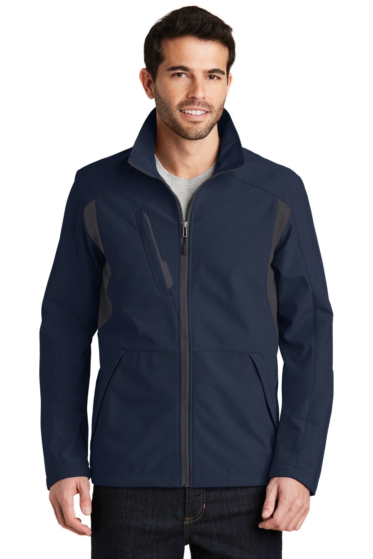 Port Authority?? Back-Block Soft Shell Jacket. J336