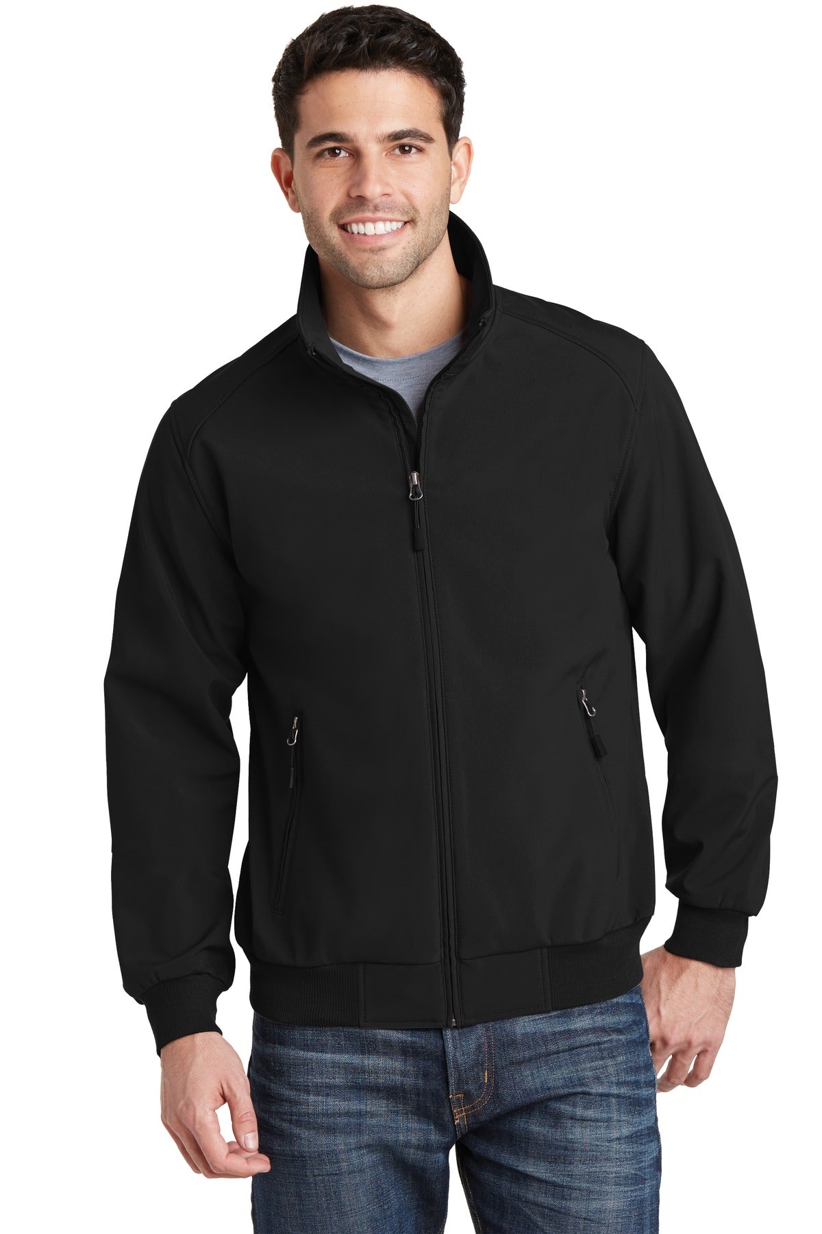 Port Authority? Soft Shell Bomber Jacket. J337