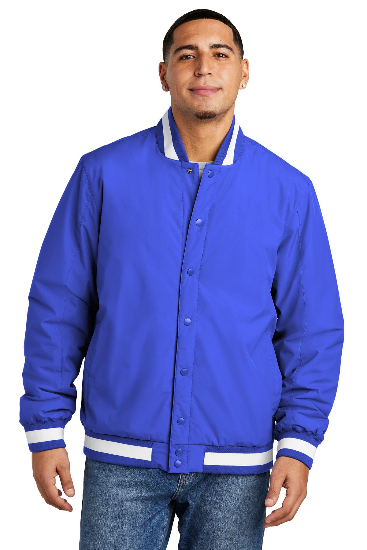 Sport-Tek?? Insulated Varsity Jacket JST58