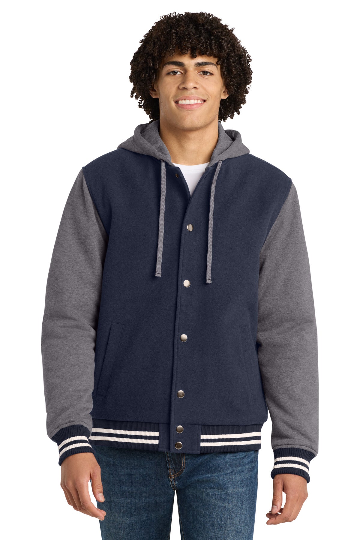 Sport-Tek?? Insulated Letterman Jacket. JST82