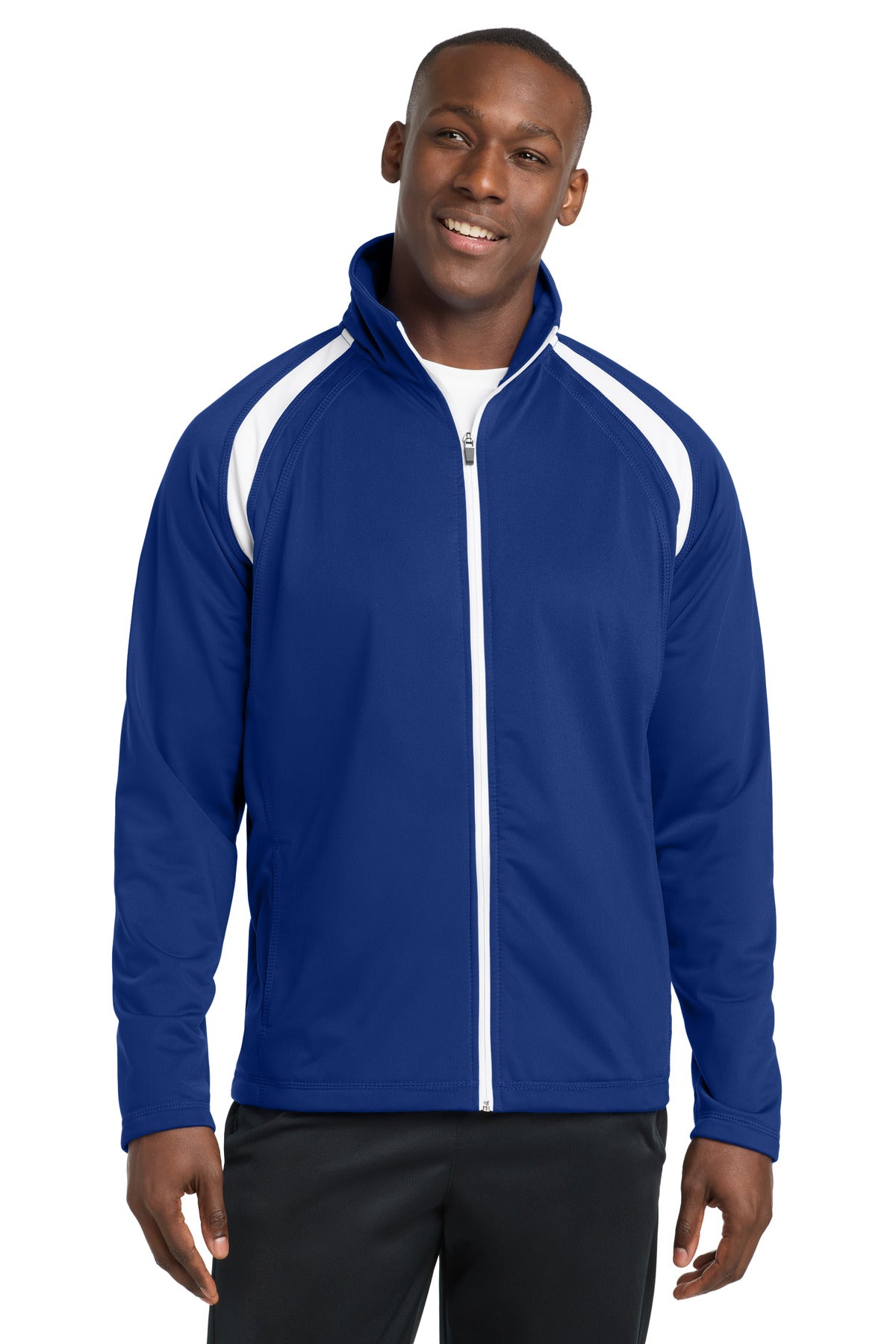 Sport-Tek?? Tricot Track Jacket. JST90