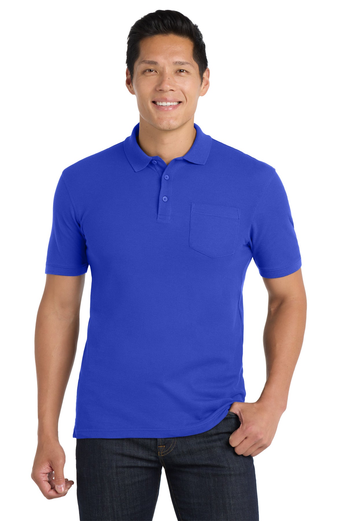 Port Authority?? Core Classic Pique Pocket Polo. K100P