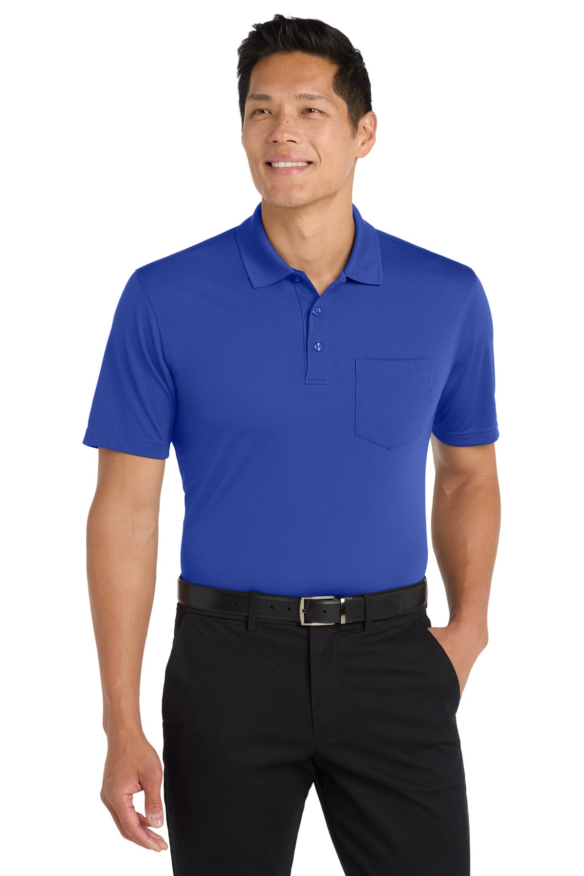 Port Authority?? Dry Zone?? UV Micro-Mesh Pocket Polo. K110P