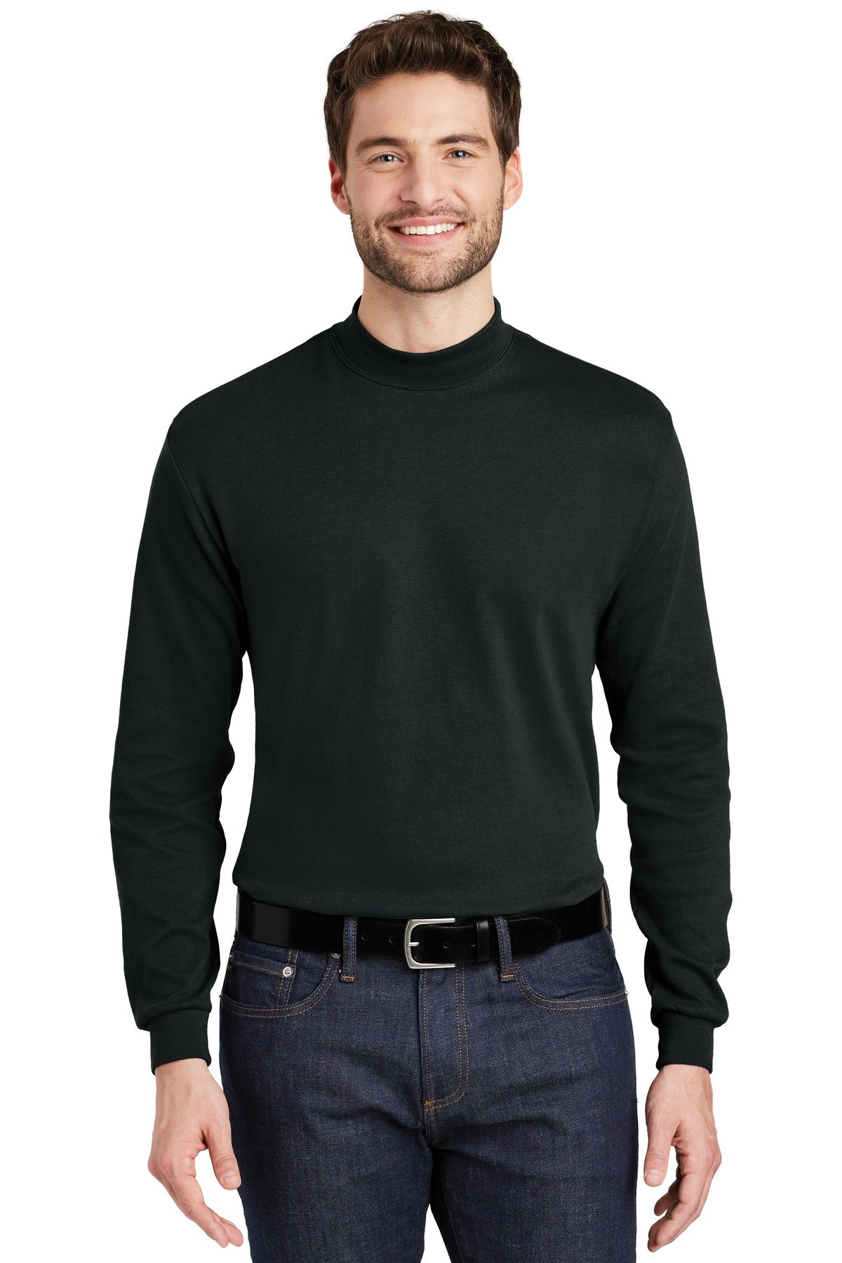 Port Authority? Interlock Knit Mock Turtleneck. K321