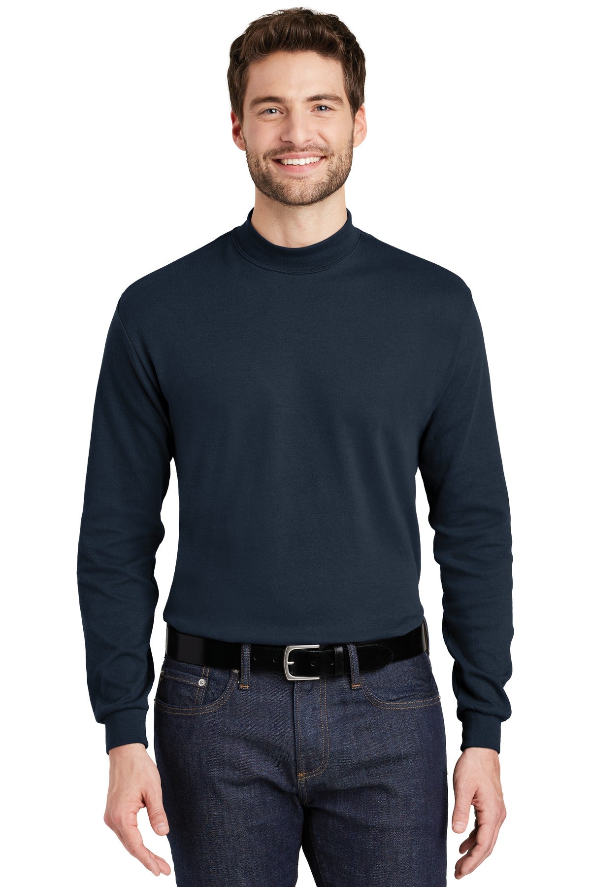 Port Authority? Interlock Knit Mock Turtleneck. K321