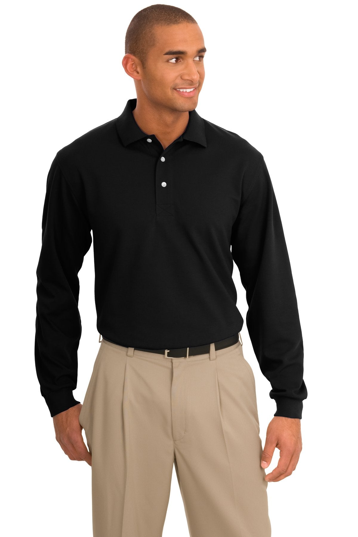 Port Authority?? Rapid DryŸ?? Long Sleeve Polo. K455LS