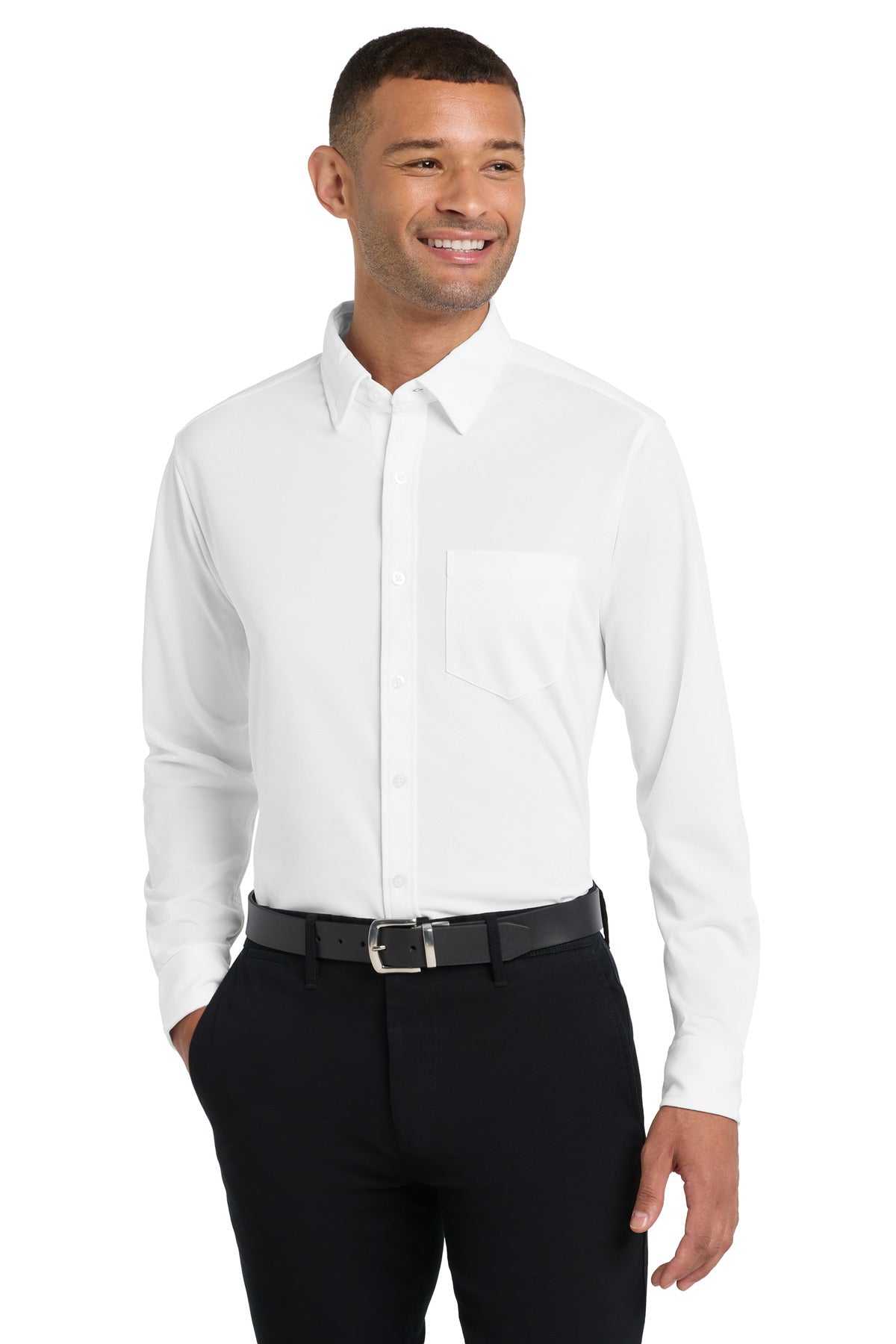 Port Authority® Dimension Knit Dress Shirt. K570
