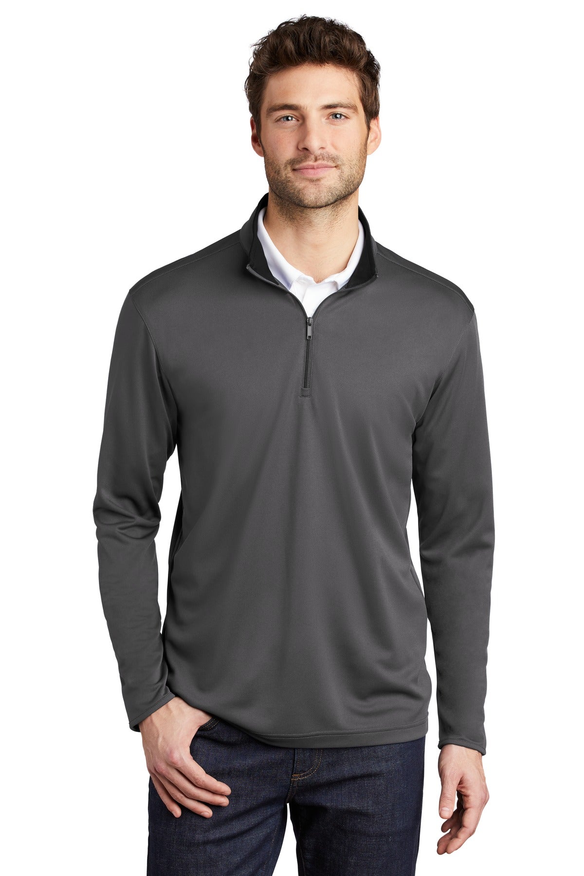 Port Authority ?? Silk Touch Ÿ?? Performance 1/4-Zip K584