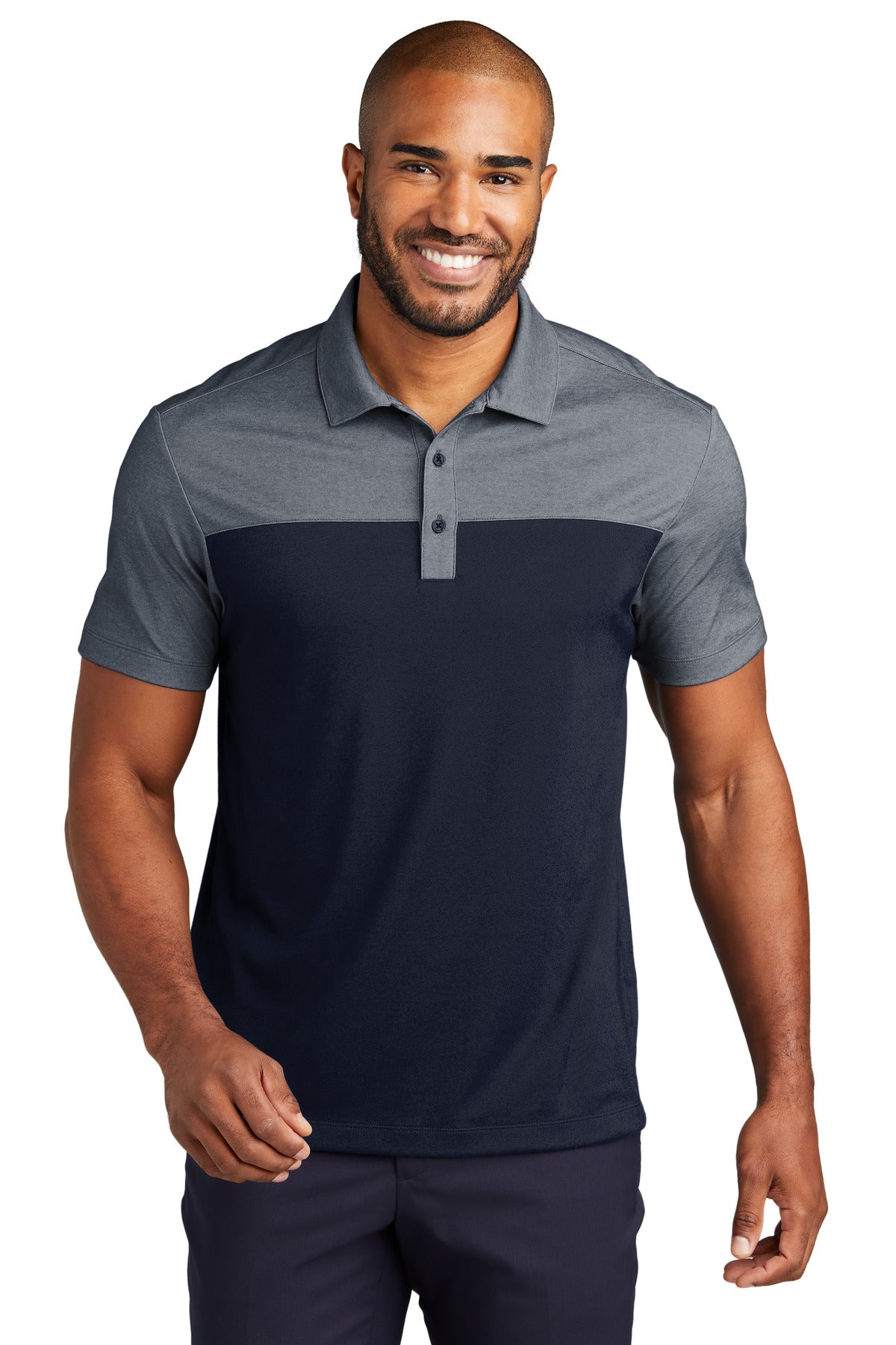Port Authority?? Fine Pique Blend Blocked Polo K831