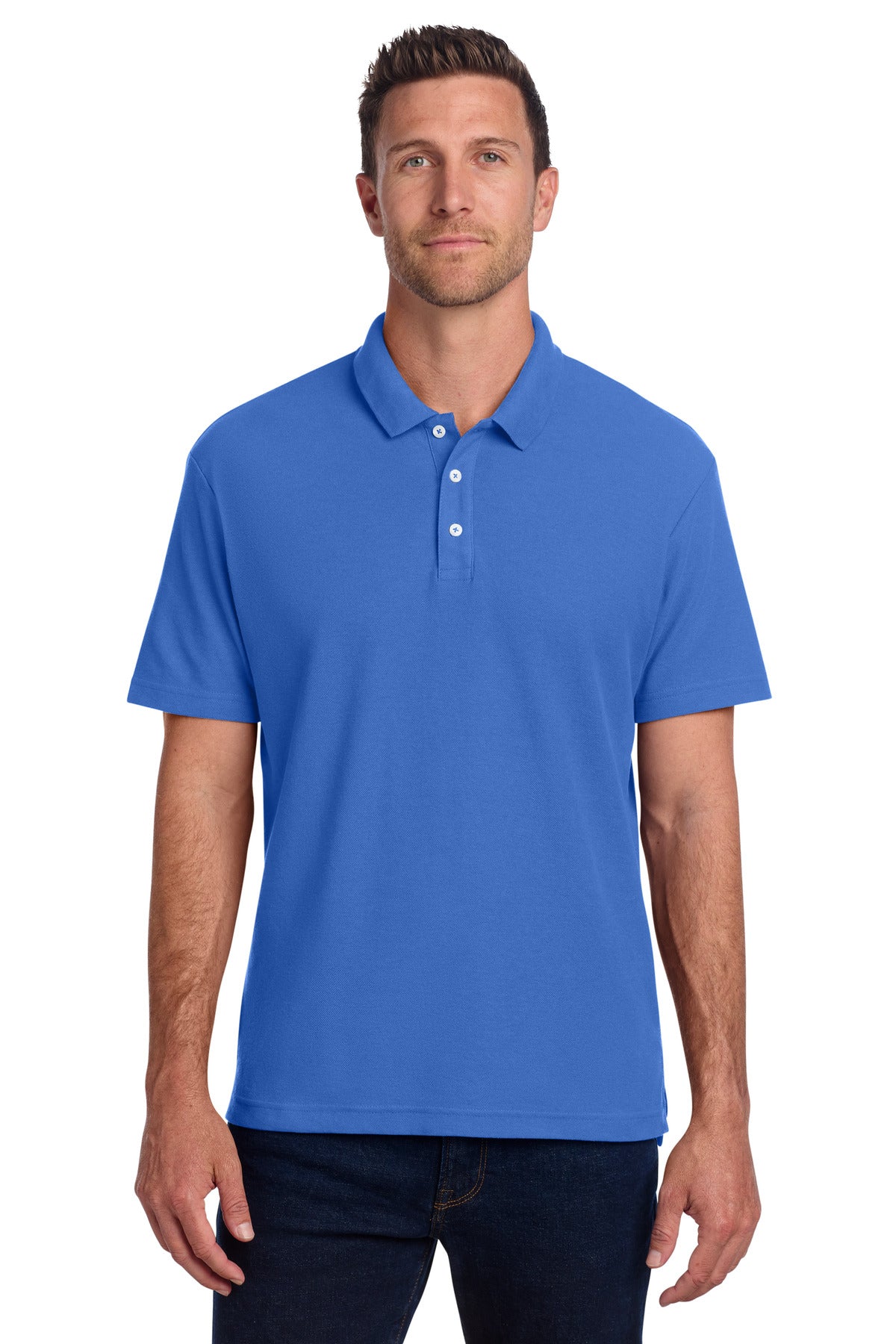 Port Authority?? C-FREE?? Cotton Blend Pique Polo K867