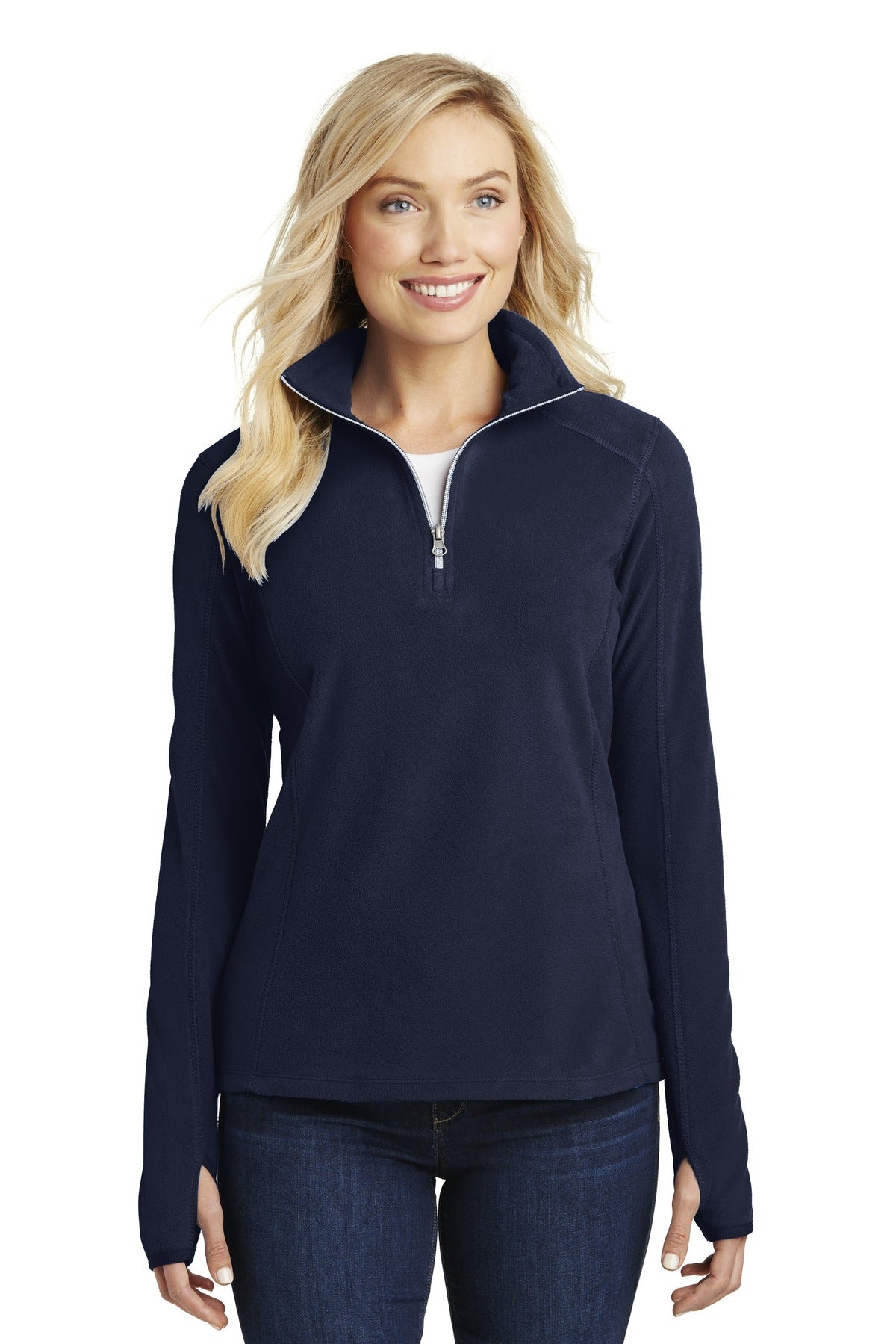 Port Authority?? Women's Microfleece 1/2-Zip Pullover. L224