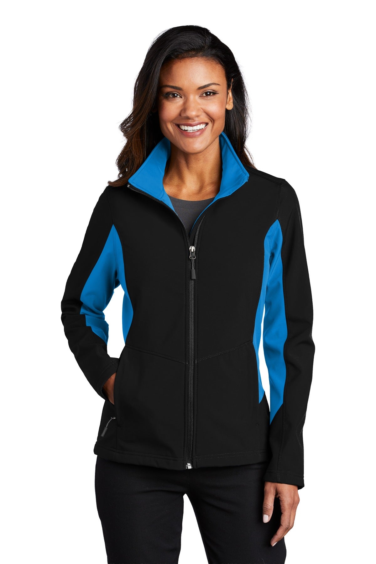 Port Authority? Women's Core Colorblock Soft Shell Jacket. L318