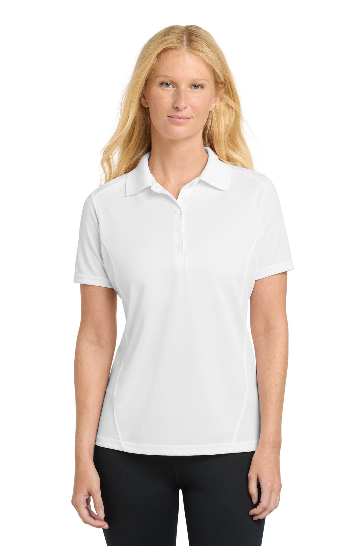 Sport-Tek?? Women's Dry Zone?? Raglan Accent Polo. L475