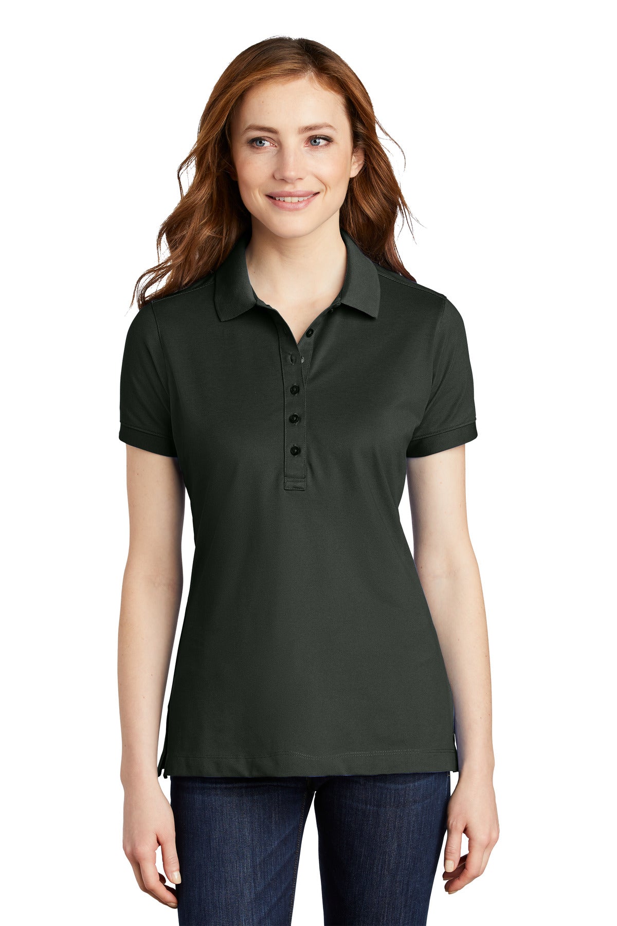 Port Authority? Women's Stretch Pique Polo. L555