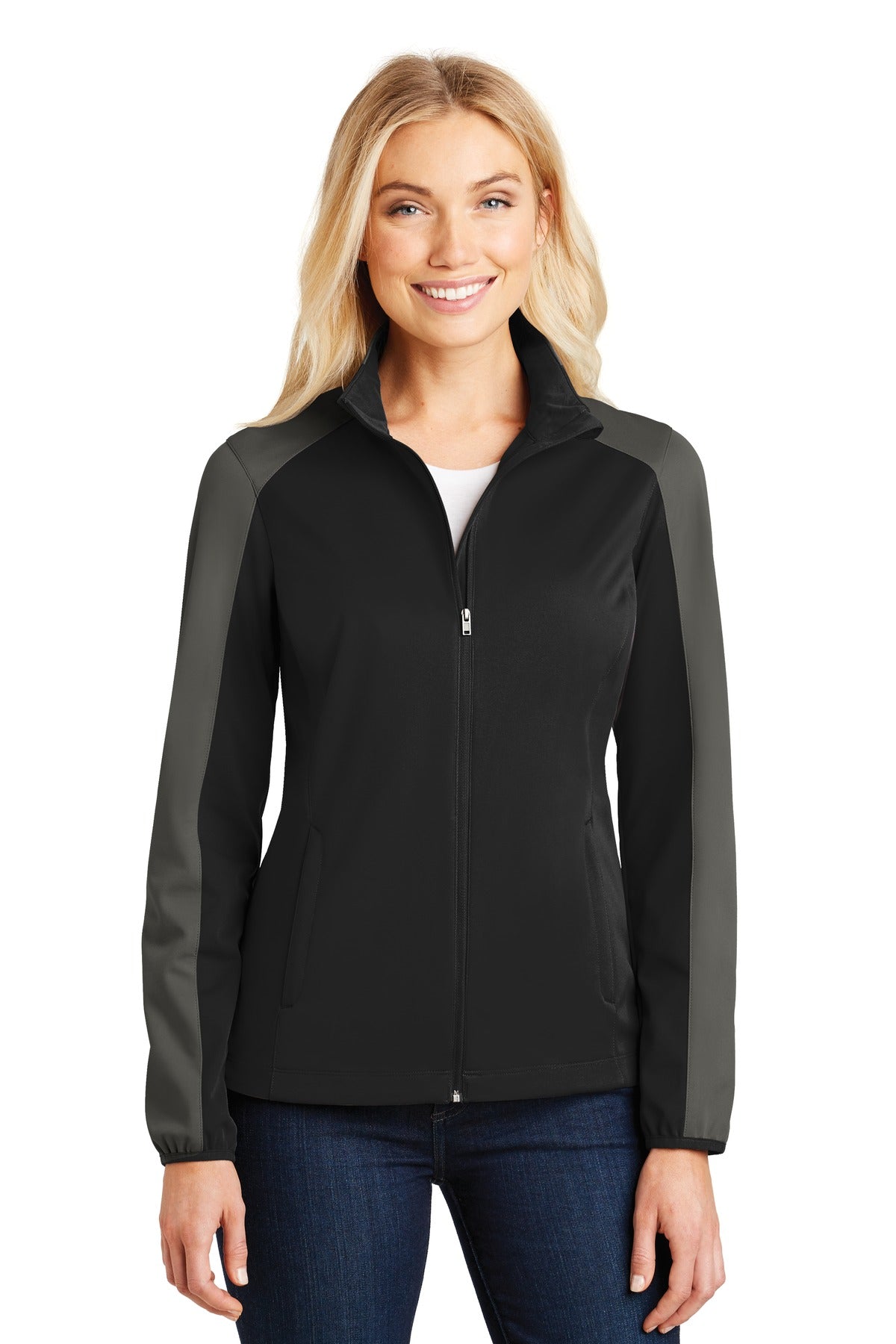 Port Authority? Women's Active Colorblock Soft Shell Jacket. L718