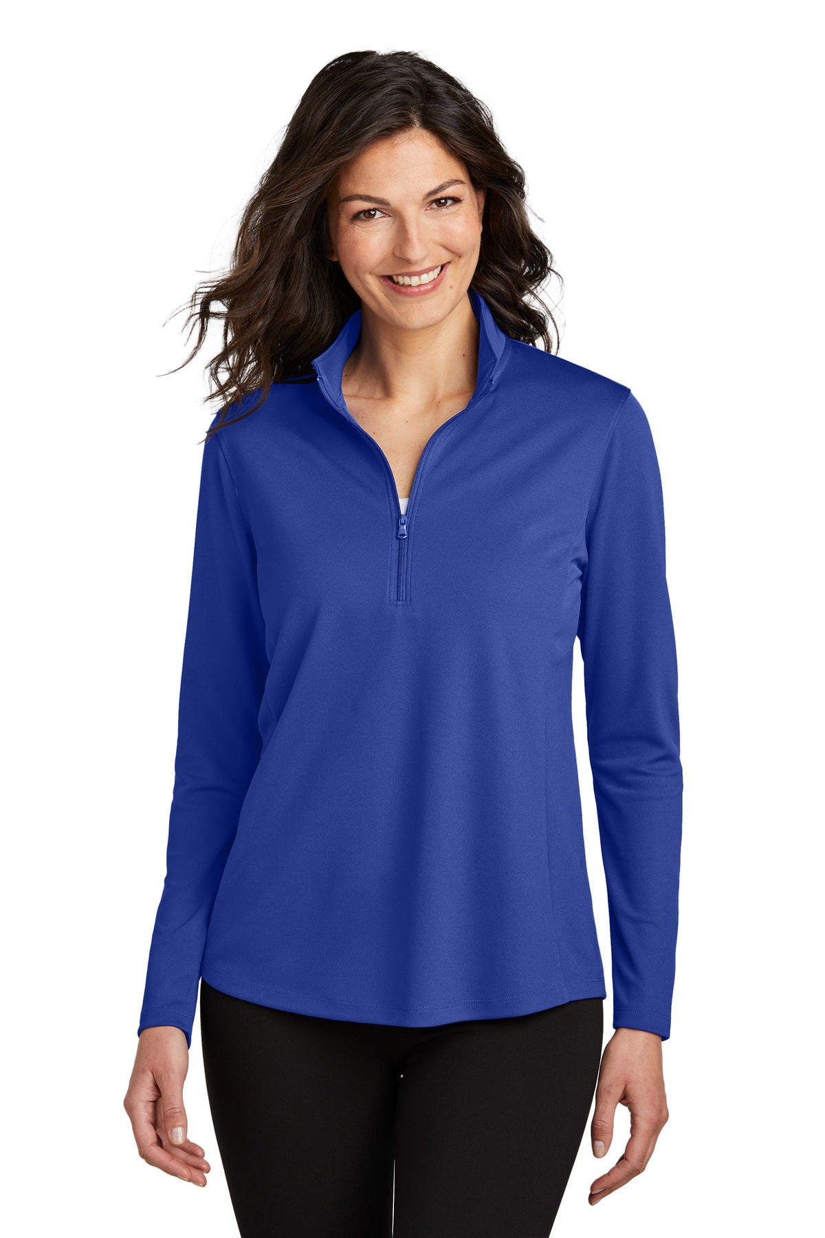 Port Authority?? Women's Dry Zone?? UV Micro-Mesh 1/4-Zip LK112