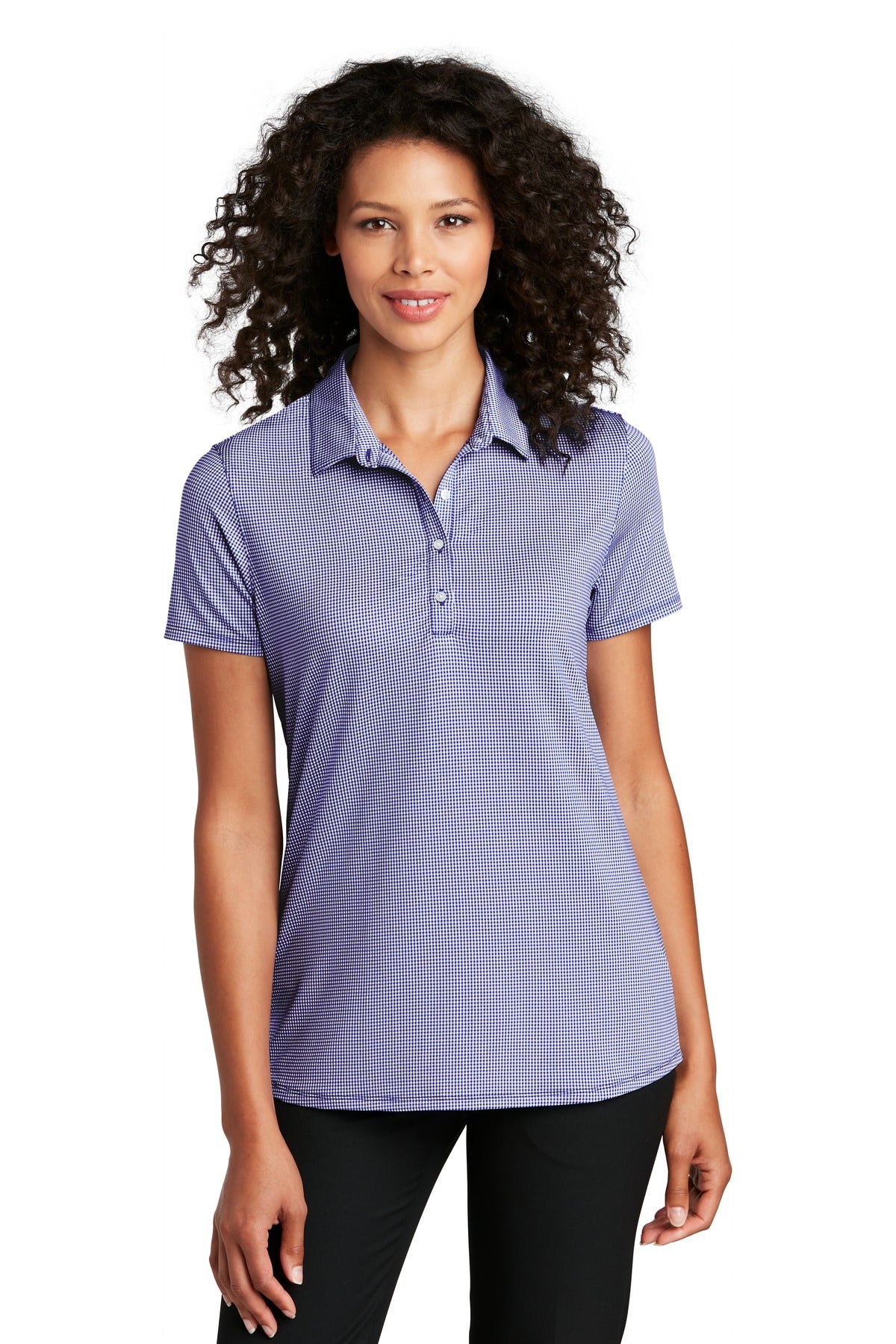 Port Authority ? Women's Gingham Polo LK646