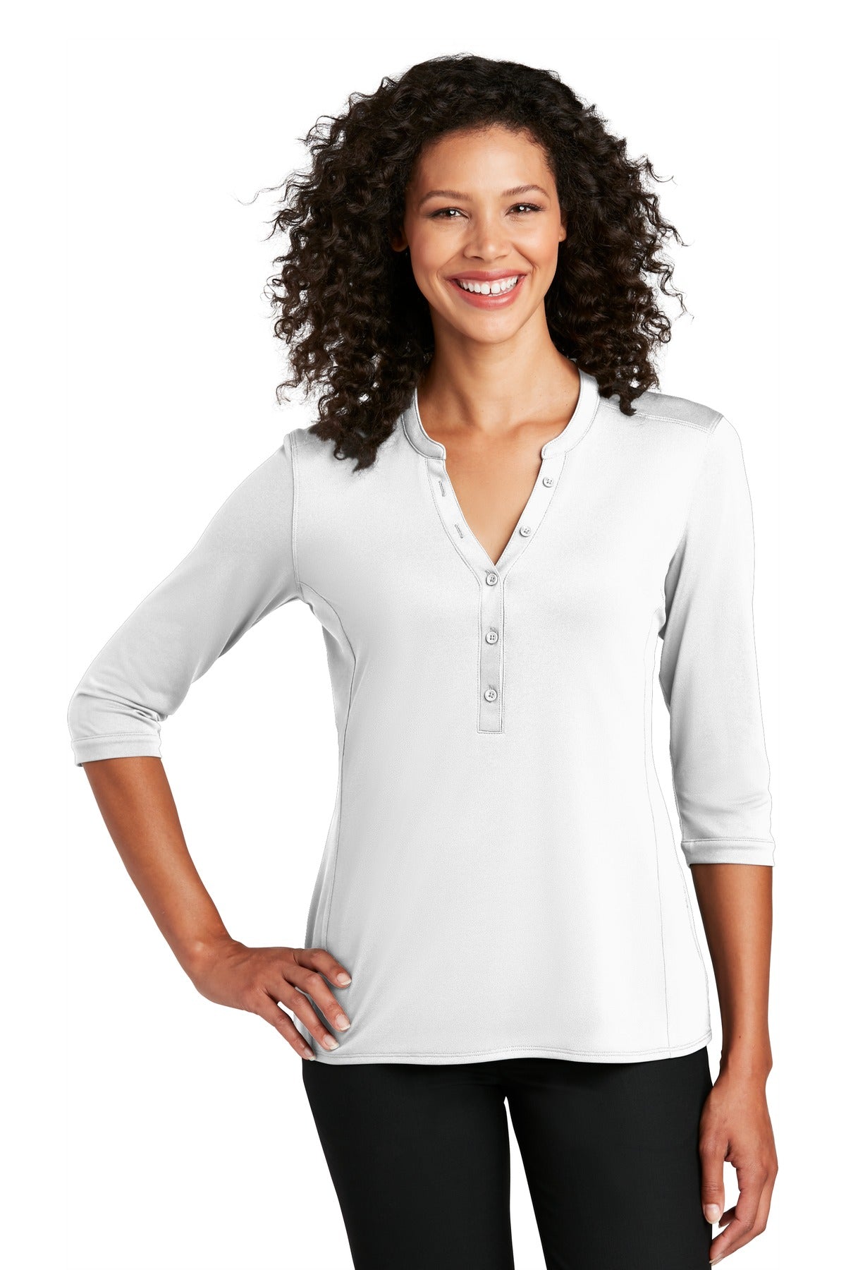Port Authority ? Women's UV Choice Pique Henley LK750