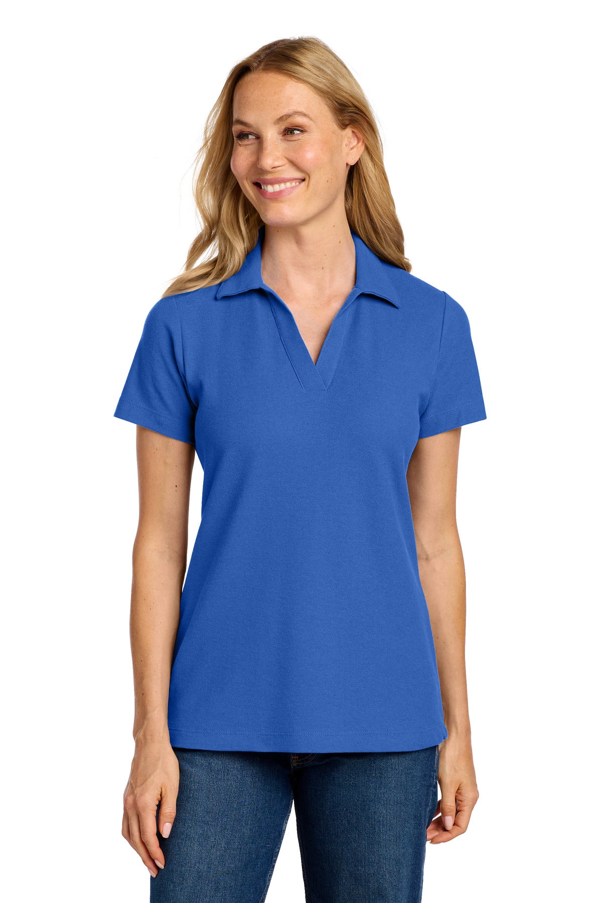 Port Authority?? Women's C-FREE?? Cotton Blend Pique Polo LK867