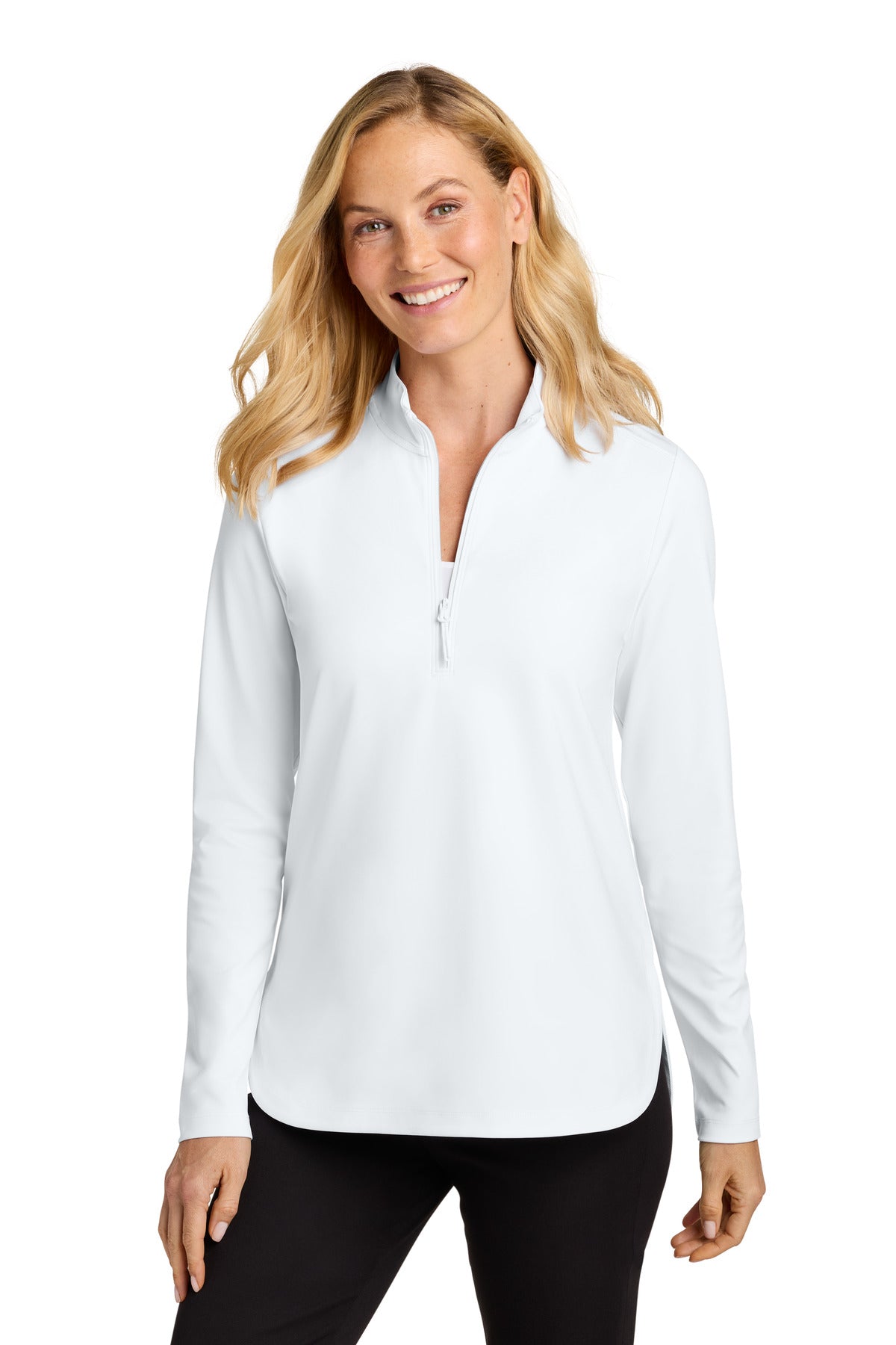 Port Authority?? Women's C-FREE?? Double Knit 1/4-Zip LK880