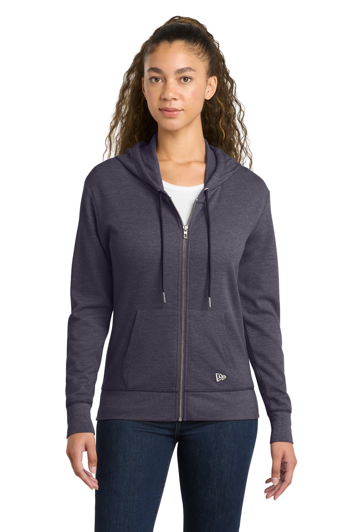 New Era?? Women's Thermal Full-Zip Hoodie LNEA141