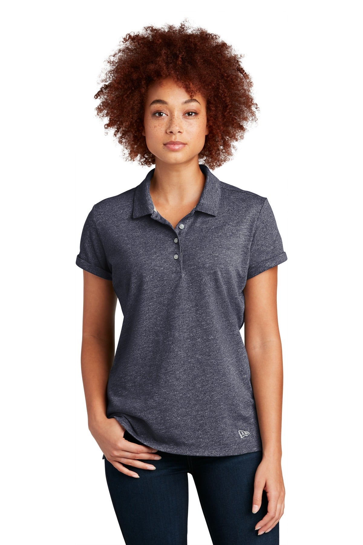 New Era ?? Women's Slub Twist Polo LNEA301