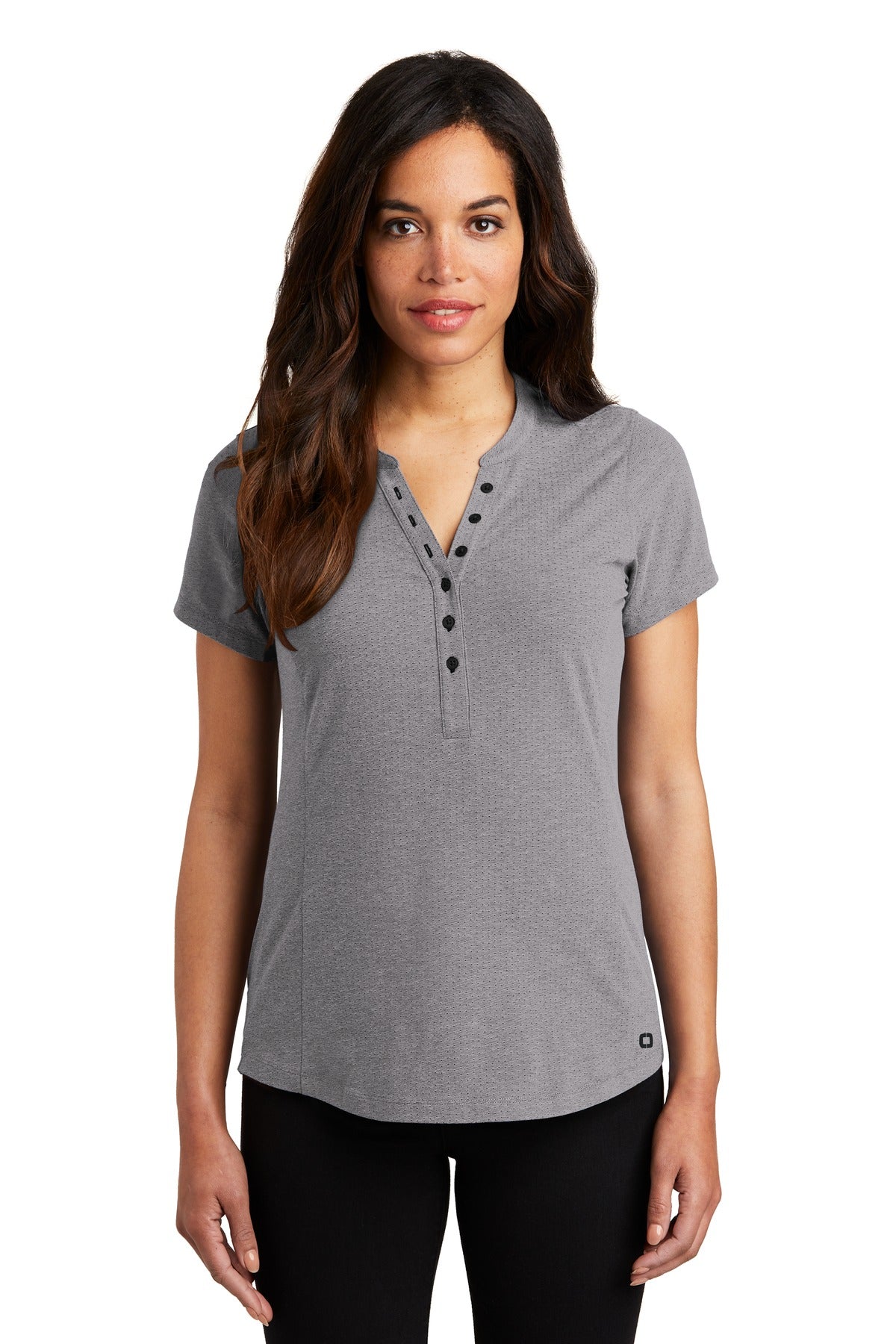 OGIO ?? Women's Tread Henley. LOG136