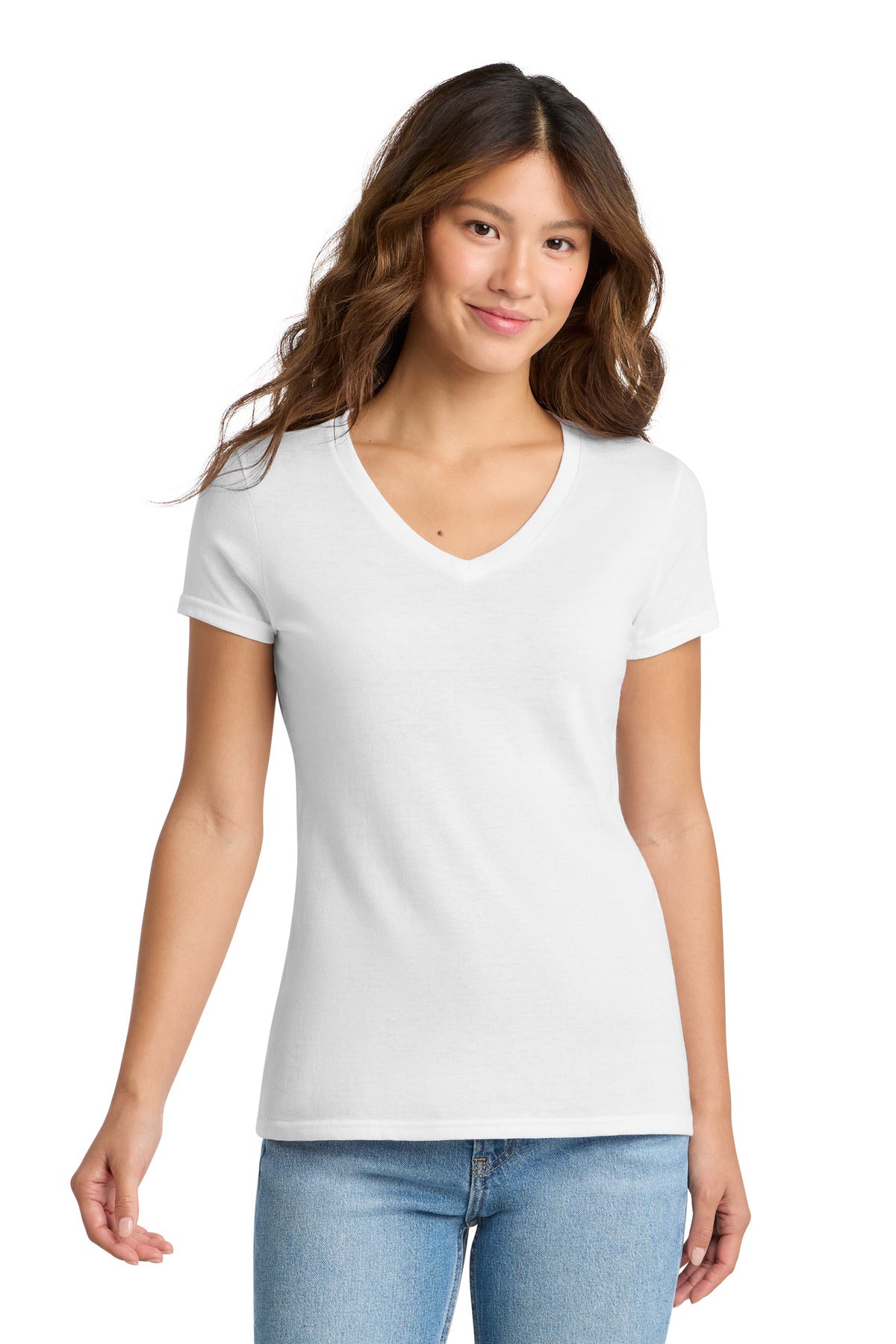 Port & Coâ„¢ Women's Tri-Blend V-Neck Tee. LPC330V