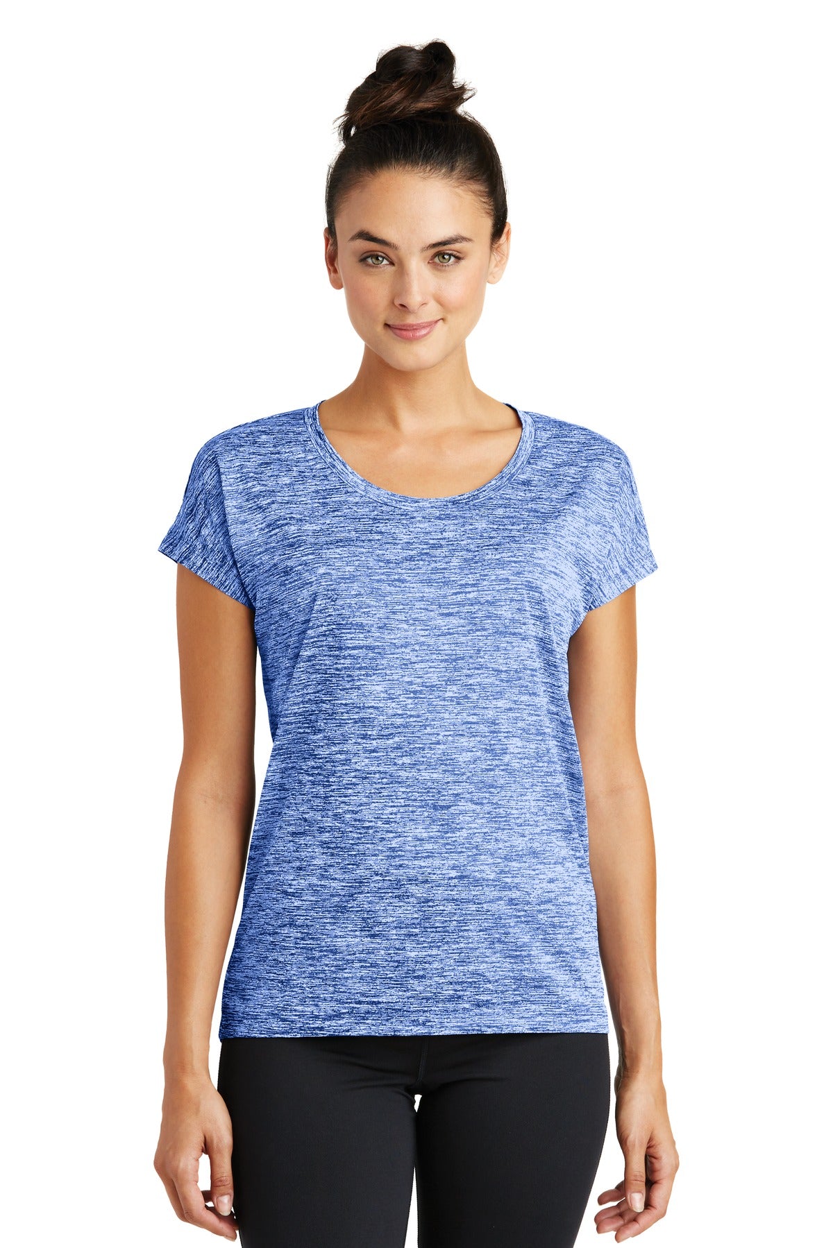 Sport-Tek? Women's PosiCharge? Electric Heather Sporty Tee. LST390