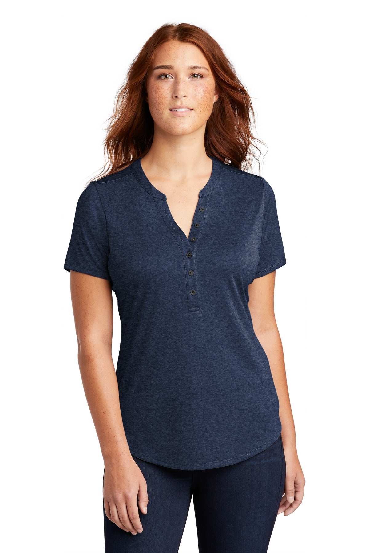 Sport-Tek? Women's Endeavor Henley. LST468