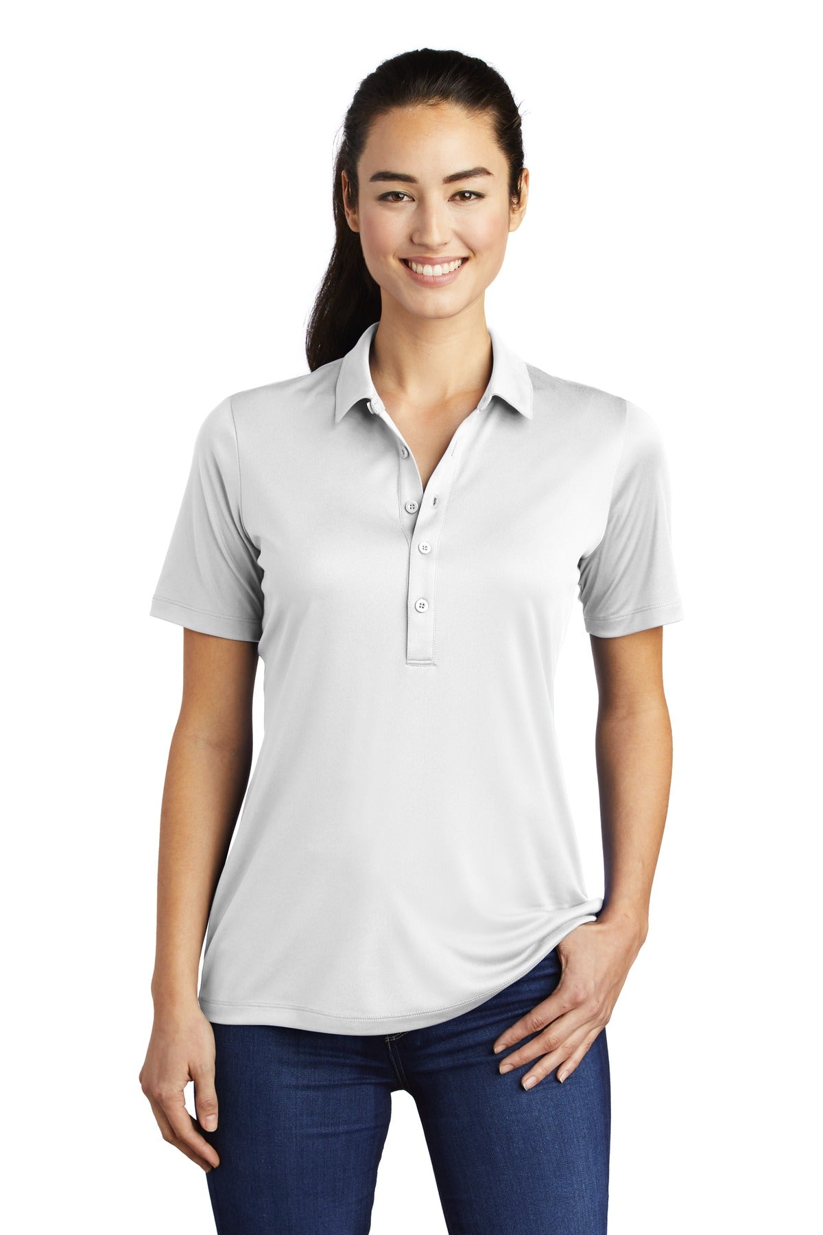 Sport-Tek? Women's Posi-UV ? Pro Polo. LST520