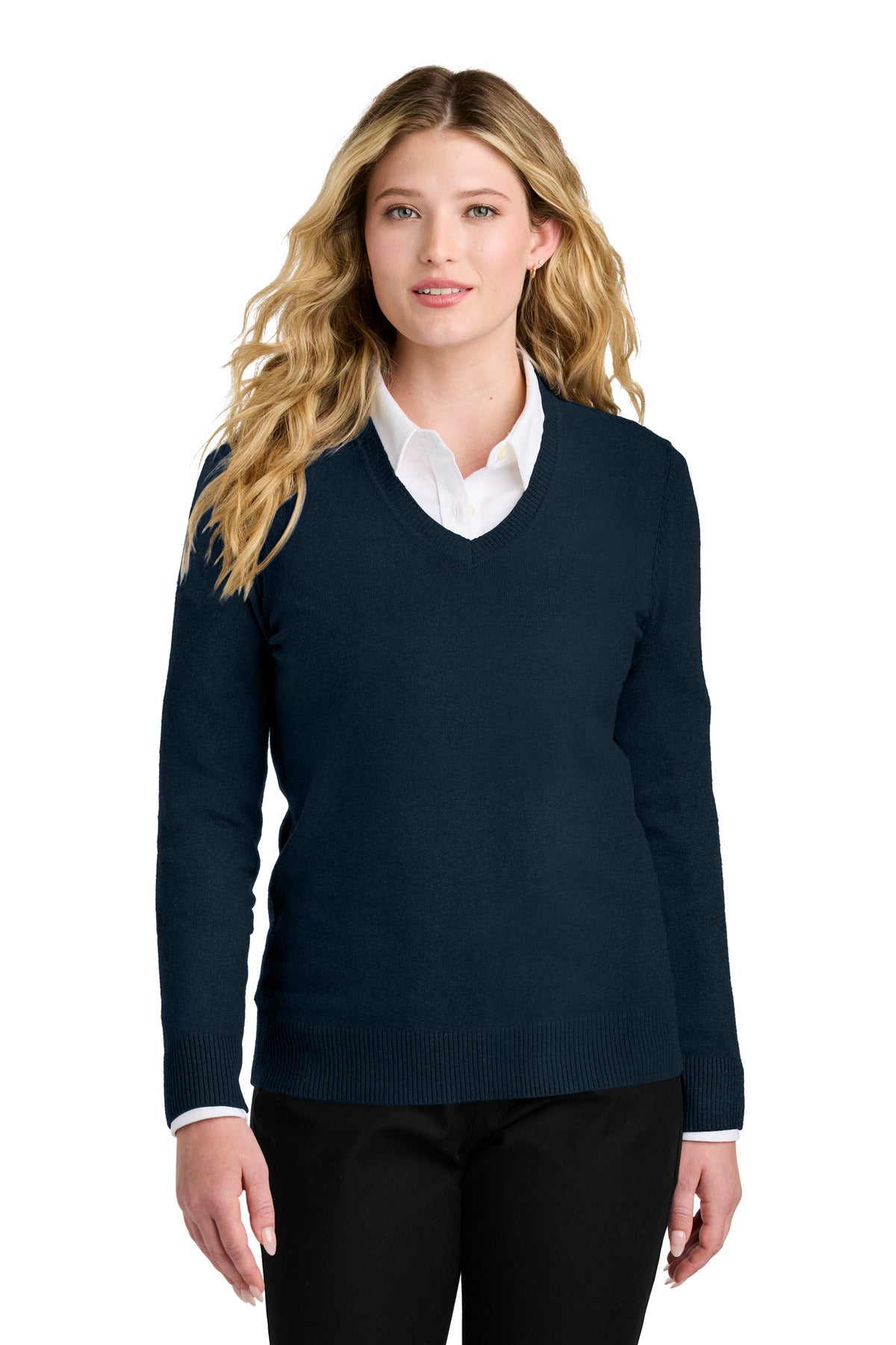 Port Authority?? Women's Easy Care V-Neck Sweater LSW2850