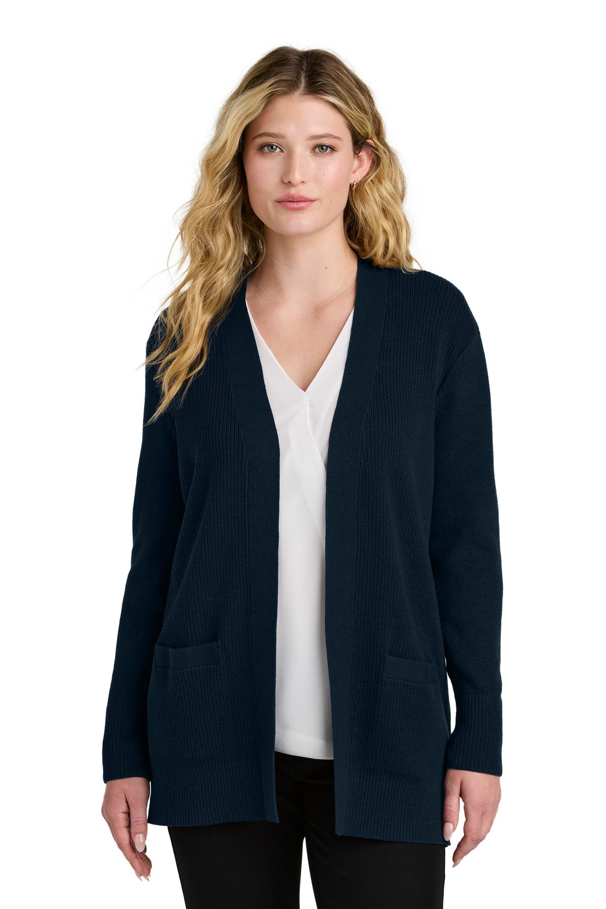Port Authority?? Women's Easy Care Open-Front Cardigan Sweater LSW2890