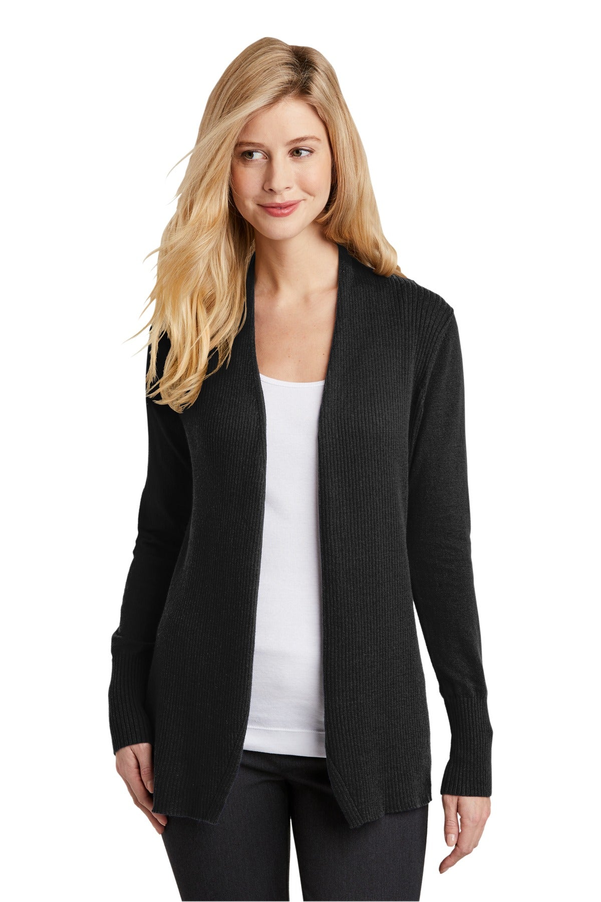Port Authority? Women's Open Front Cardigan Sweater. LSW289