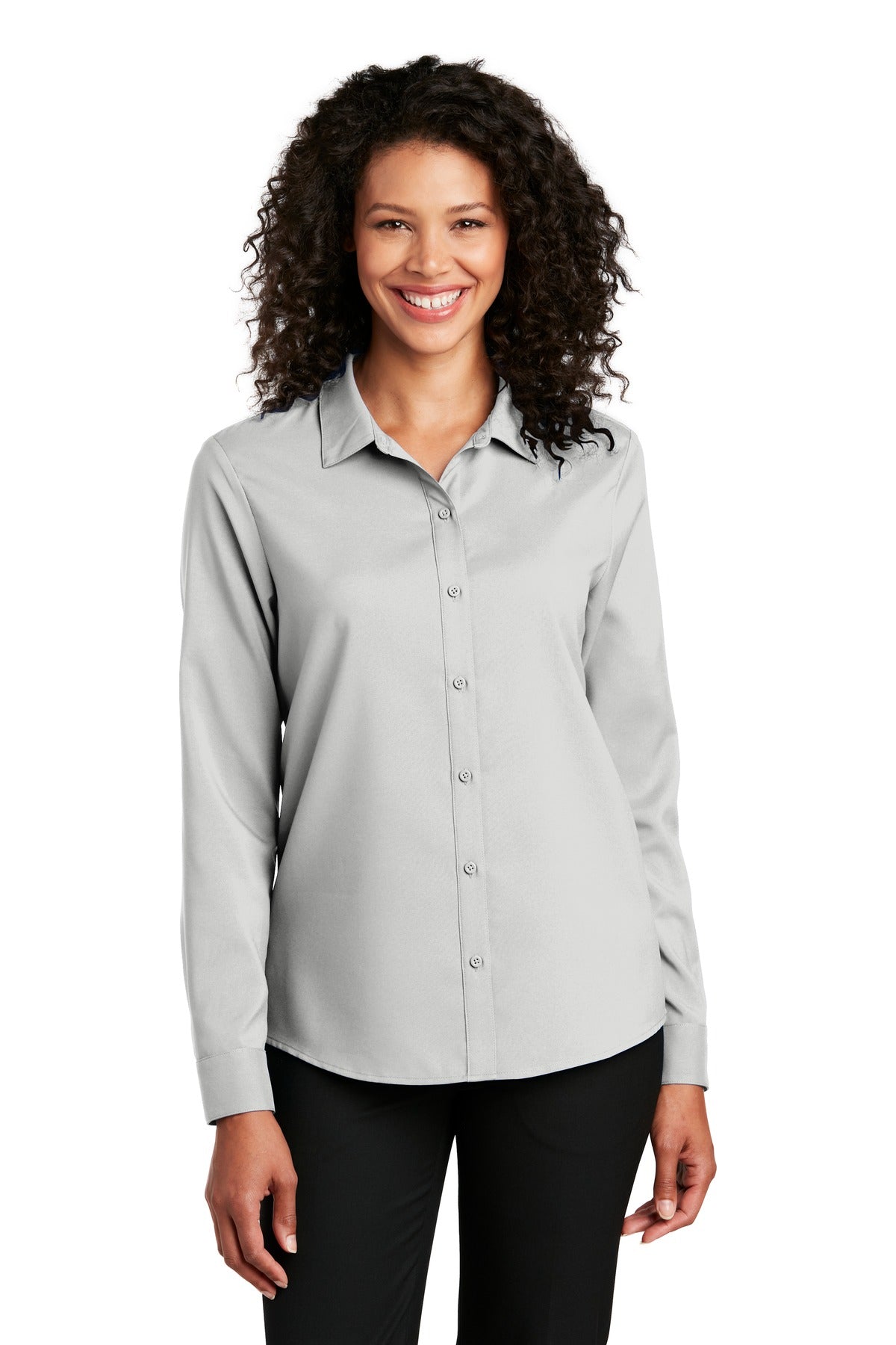 Port Authority? Women's Long Sleeve Performance Staff Shirt LW401