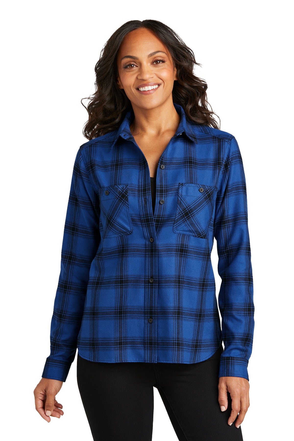 Port Authority?? Women's Plaid Flannel Shirt LW669