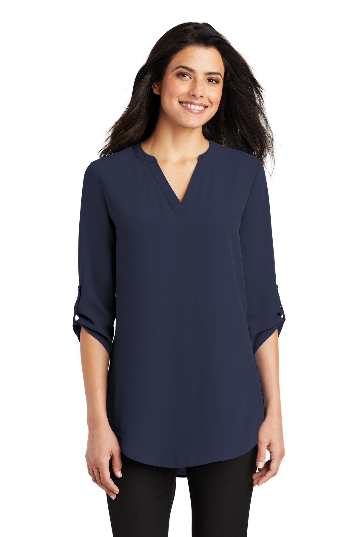 Port Authority?? Women's 3/4-Sleeve Tunic Blouse. LW701