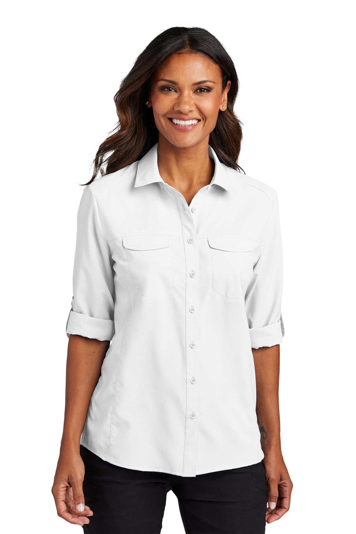 Port Authority?? Women's Long Sleeve UV Daybreak Shirt LW960