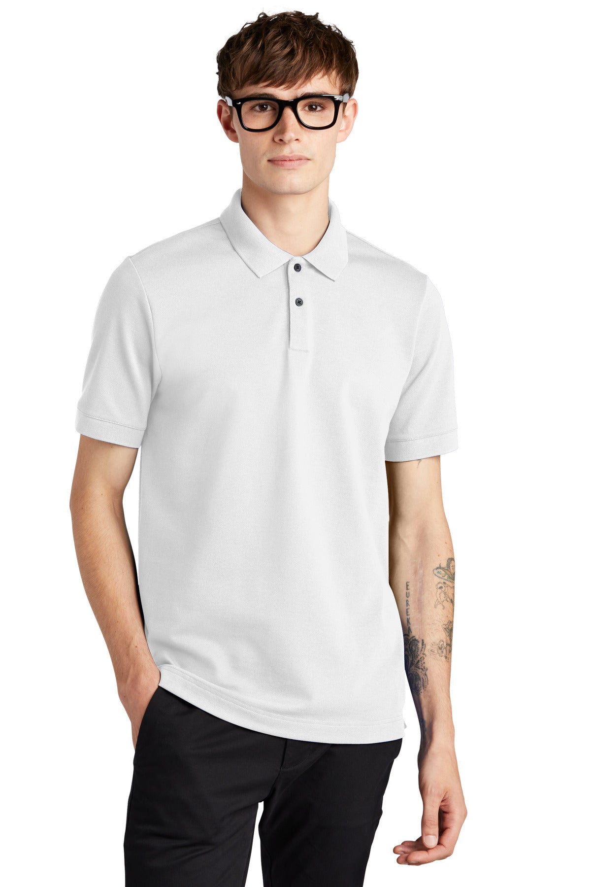 Mercer+Mettle?? Stretch Heavyweight Pique Polo MM1000