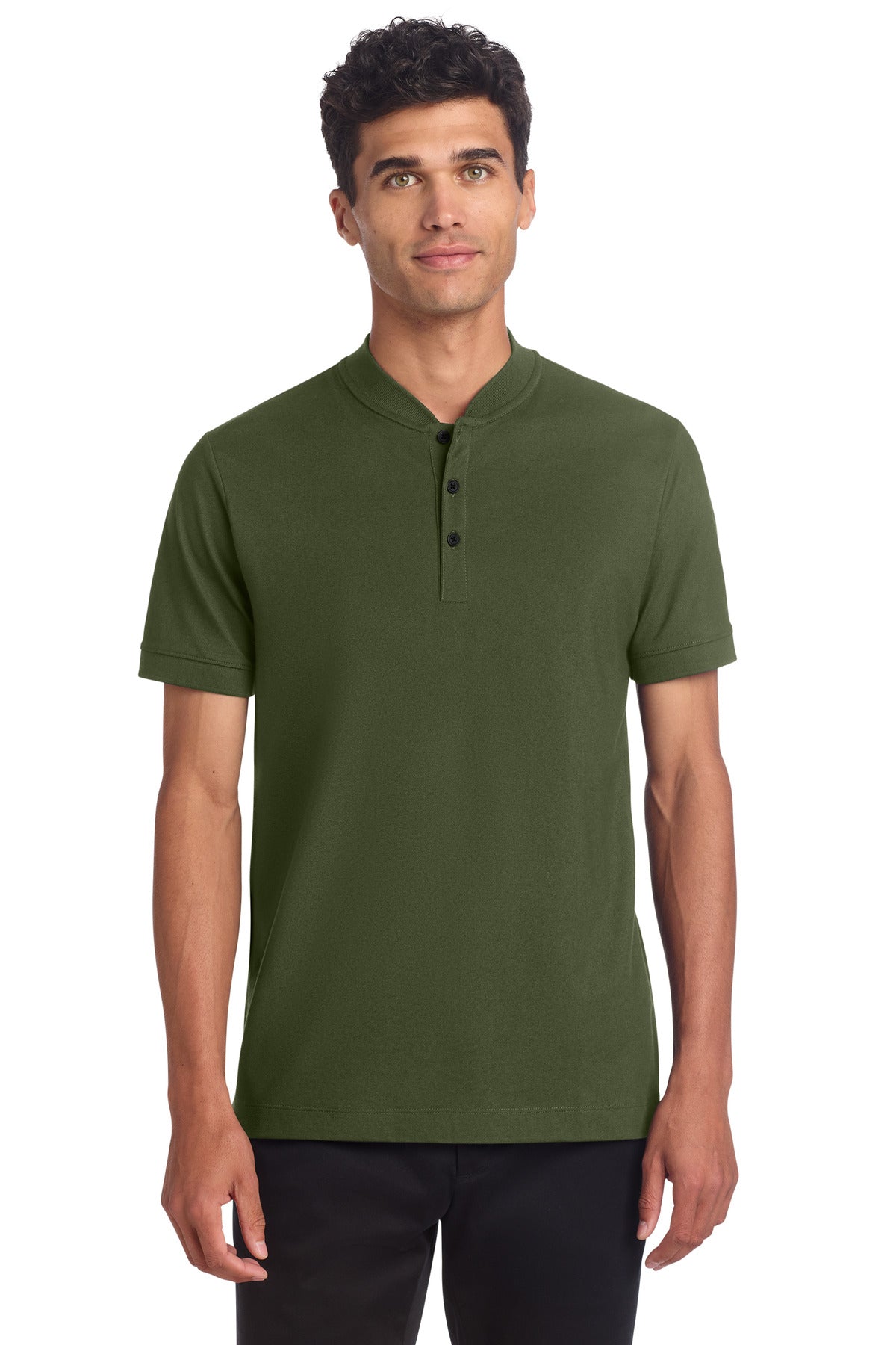 Mercer+Mettle?? Stretch Pique Henley MM1008