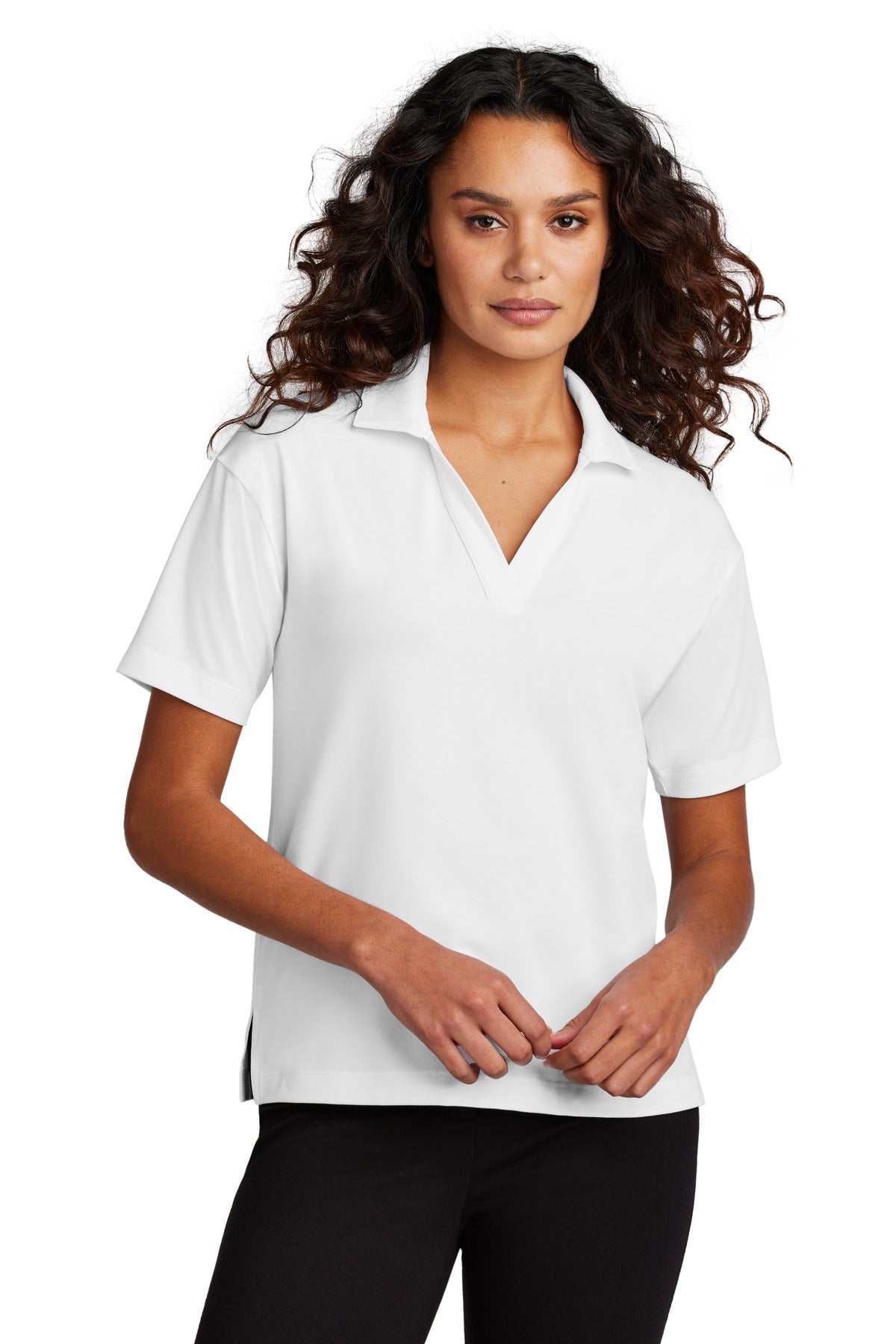 Mercer+Mettle?? Women's Stretch Jersey Polo MM1015