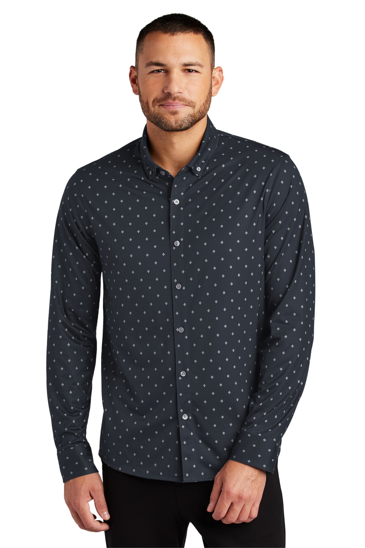 Mercer+Mettle?? Stretch Jersey Long Sleeve Shirt MM1018