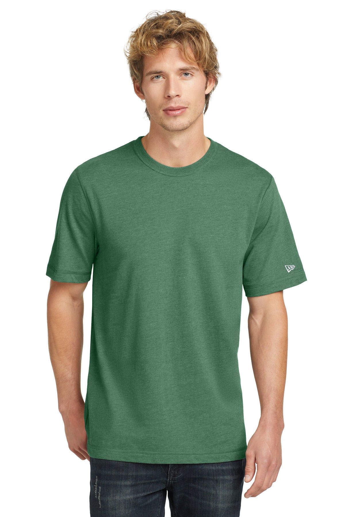 New Era ? Sueded Cotton Blend Crew Tee. NEA120