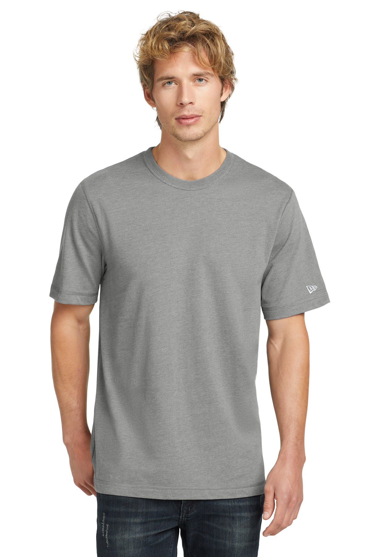 New Era ? Sueded Cotton Blend Crew Tee. NEA120