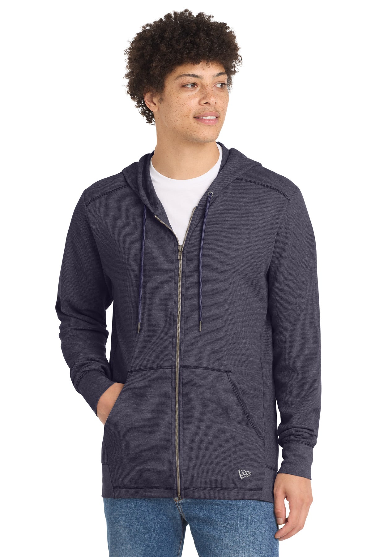 New Era?? Thermal Full-Zip Hoodie NEA141