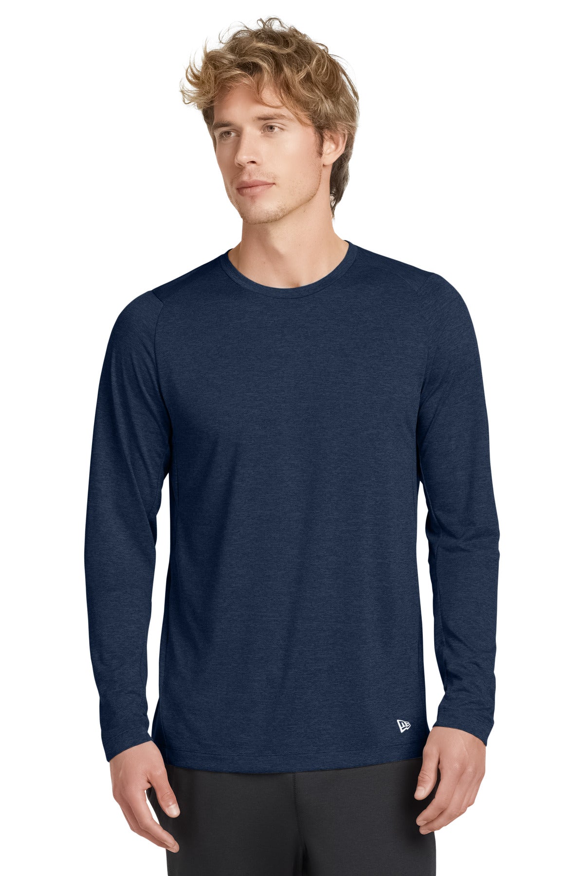 New Era ?? Series Performance Long Sleeve Crew Tee. NEA201