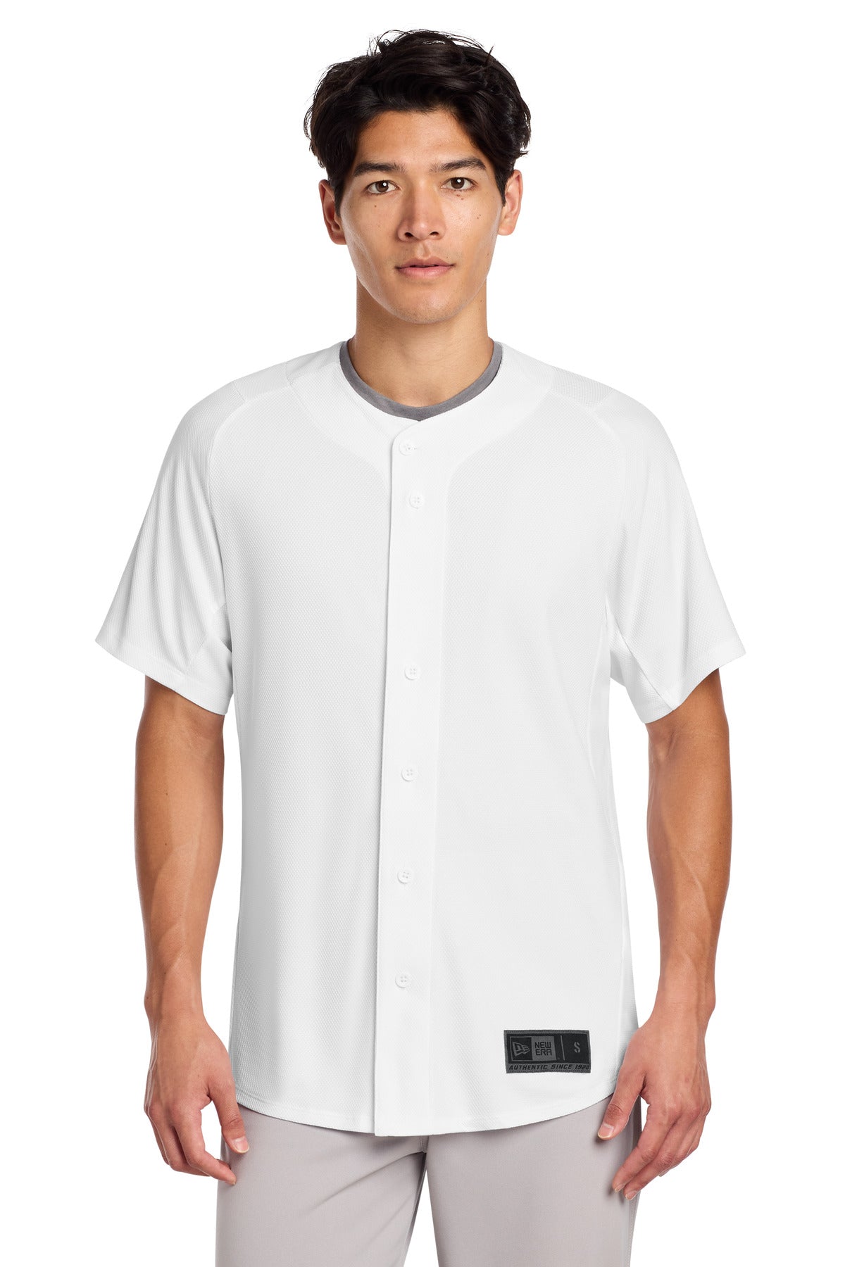 New Era ?? Diamond Era Full-Button Jersey. NEA220