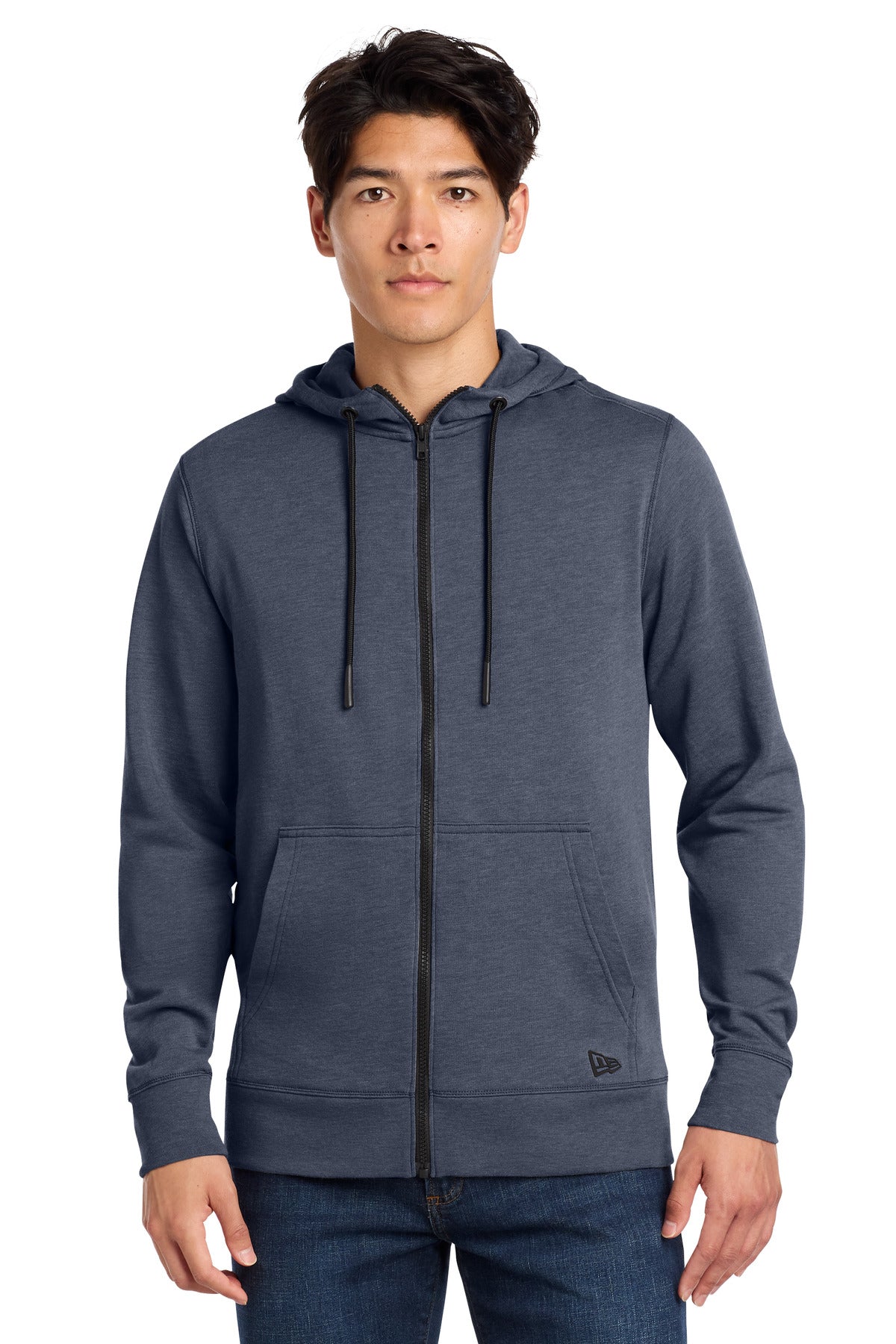 New Era ?? Tri-Blend Fleece Full-Zip Hoodie NEA511
